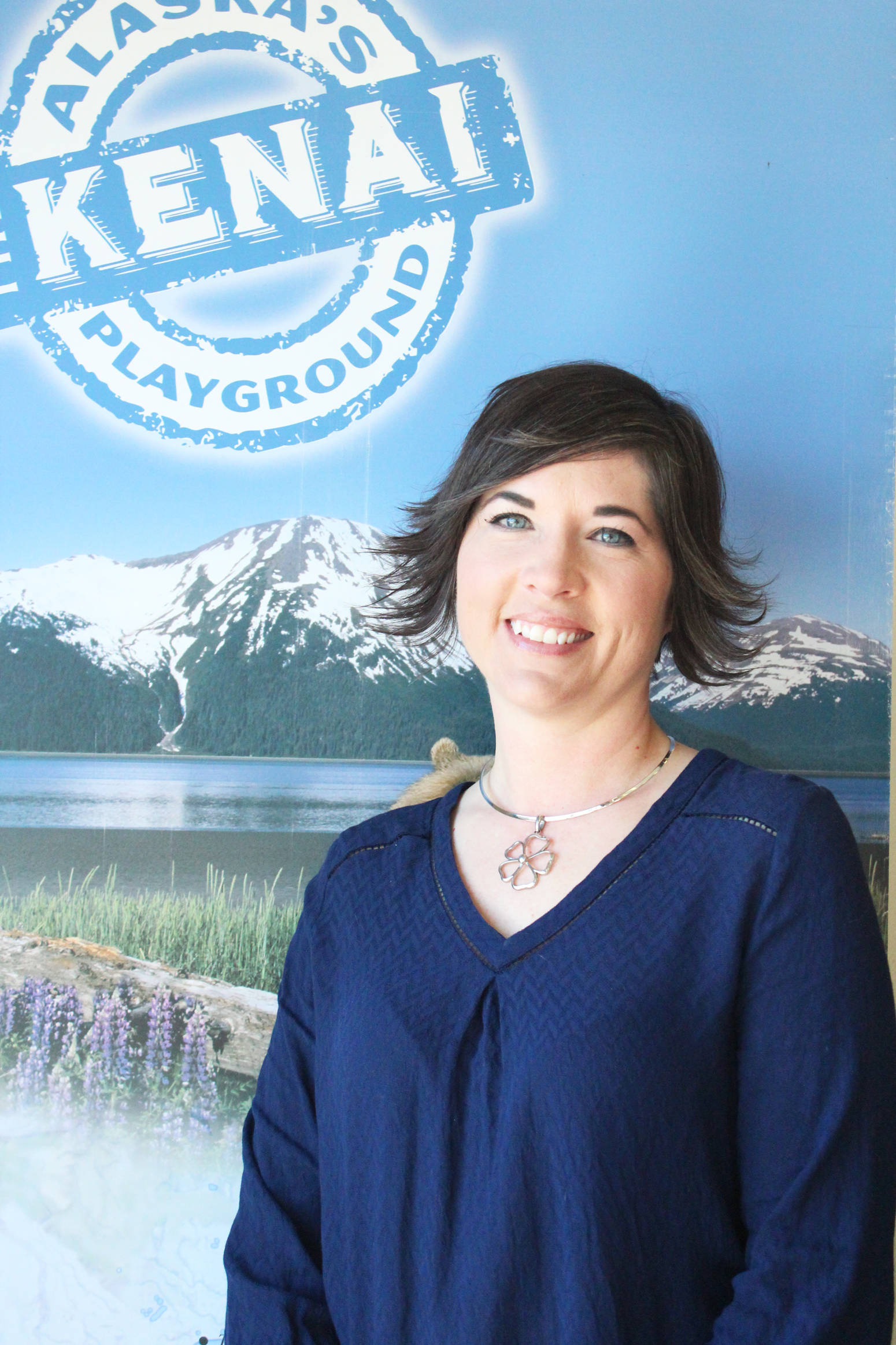 Summer Lazenby, pictured here Thursday, June 15, 2017, is the new executive director of the Kenai Peninsula Tourism Marketing Council. (Megan Pacer/Peninsula Clarion)