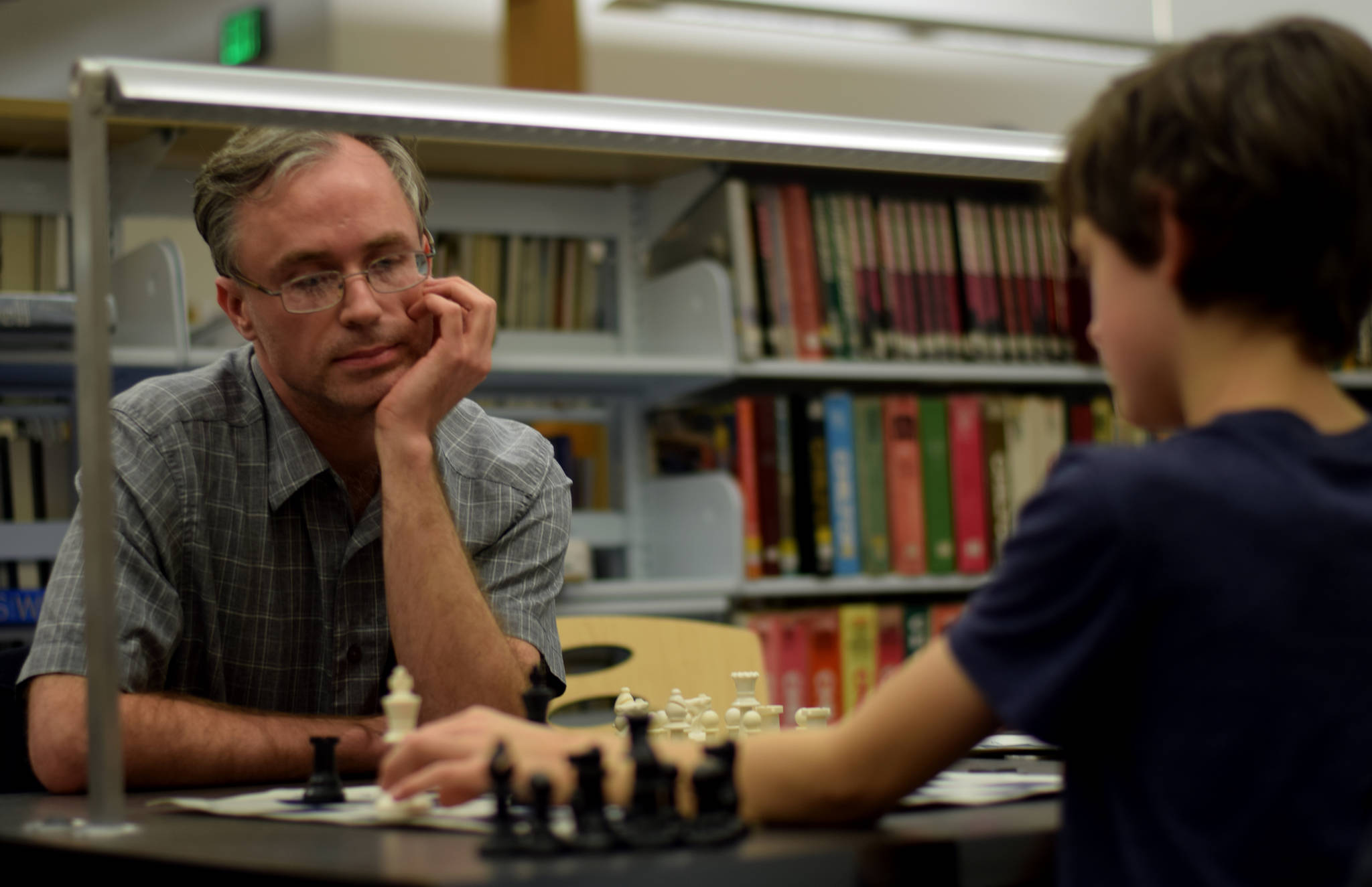 Checkmate: chess club meets at library