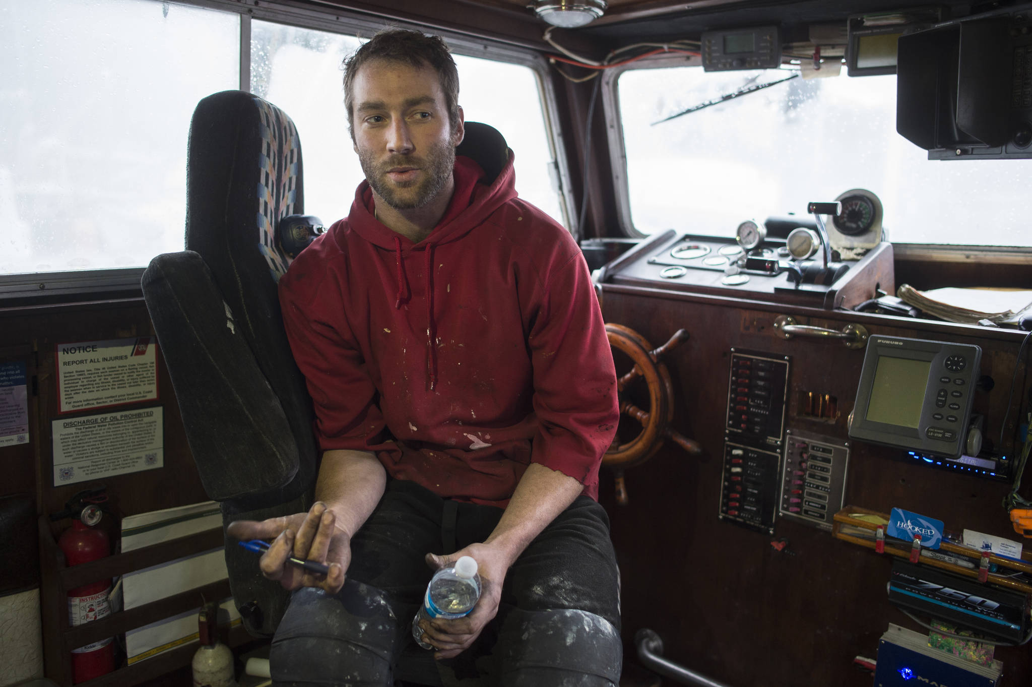 Clayton Hamilton is one of five fishermen in the inaugural class of Fishing Fellows sponsored by the Alaska Marine Conservation Council in partnership with the Alaska Young Fishermen’s Network. (Michael Penn | Juneau Empire)