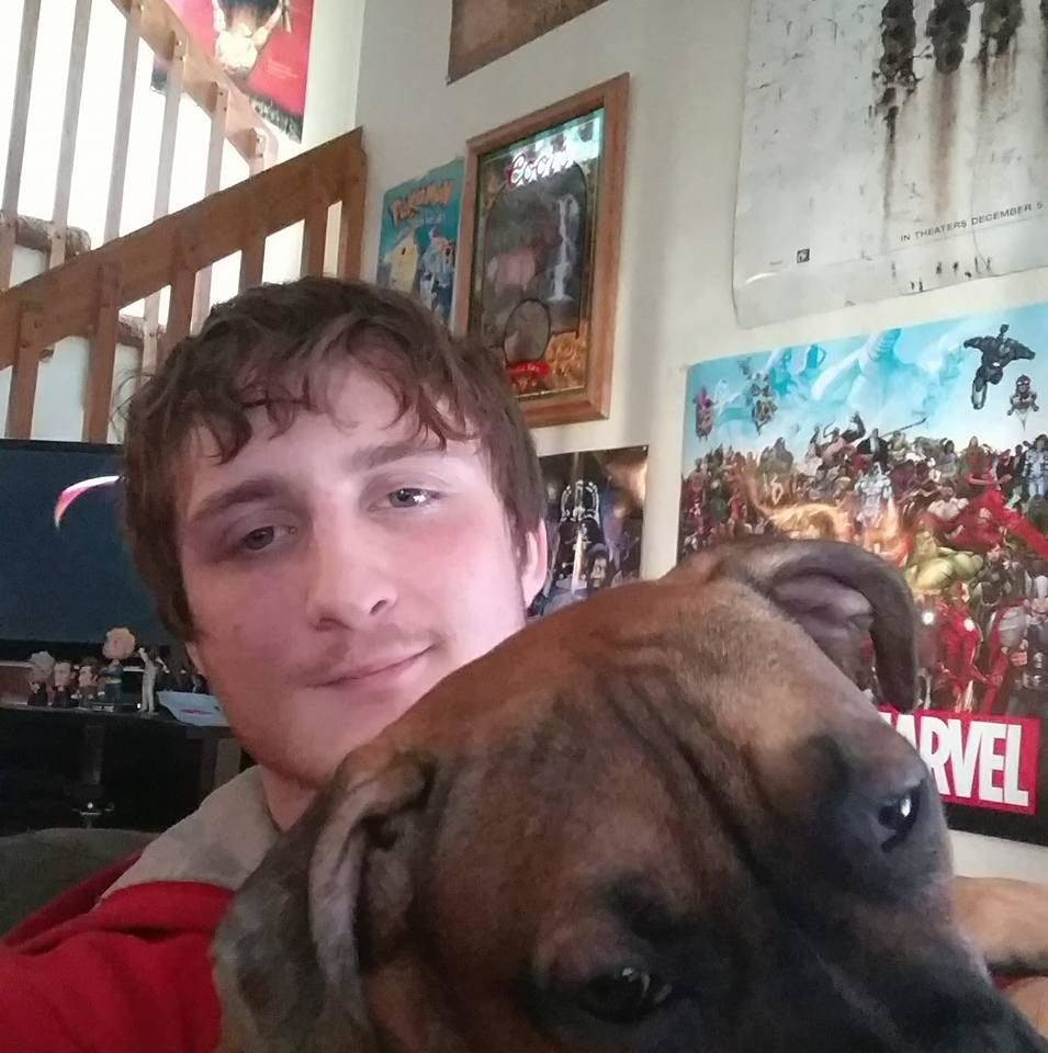 This undated Facebook photo shows Soldotna resident Jeremy Dooley and the dog he adopted. After Dooley died suddenly in January 2016, his organs were donated and saved the lives of four people in the Pacific Northwest.