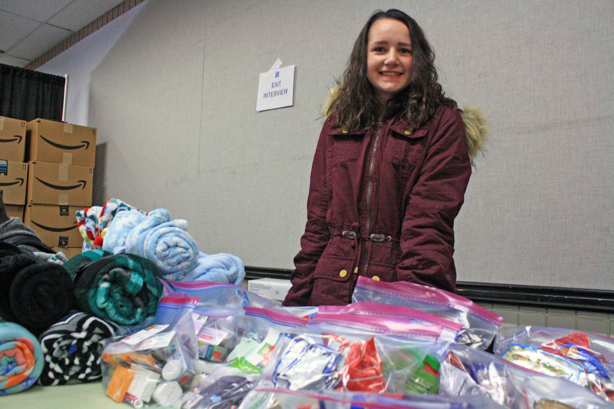“I really enjoy doing this event and helping people.” — Catie Kline, volunteer