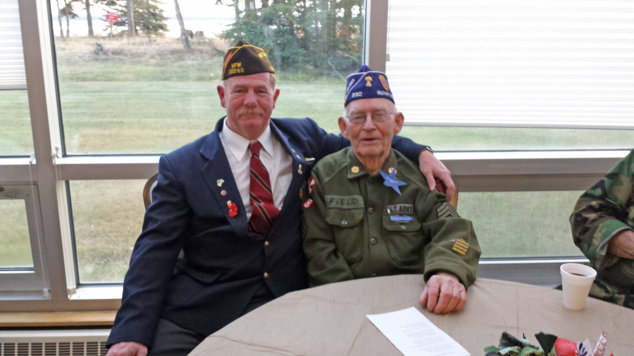 Veteran marks 70-year milestone