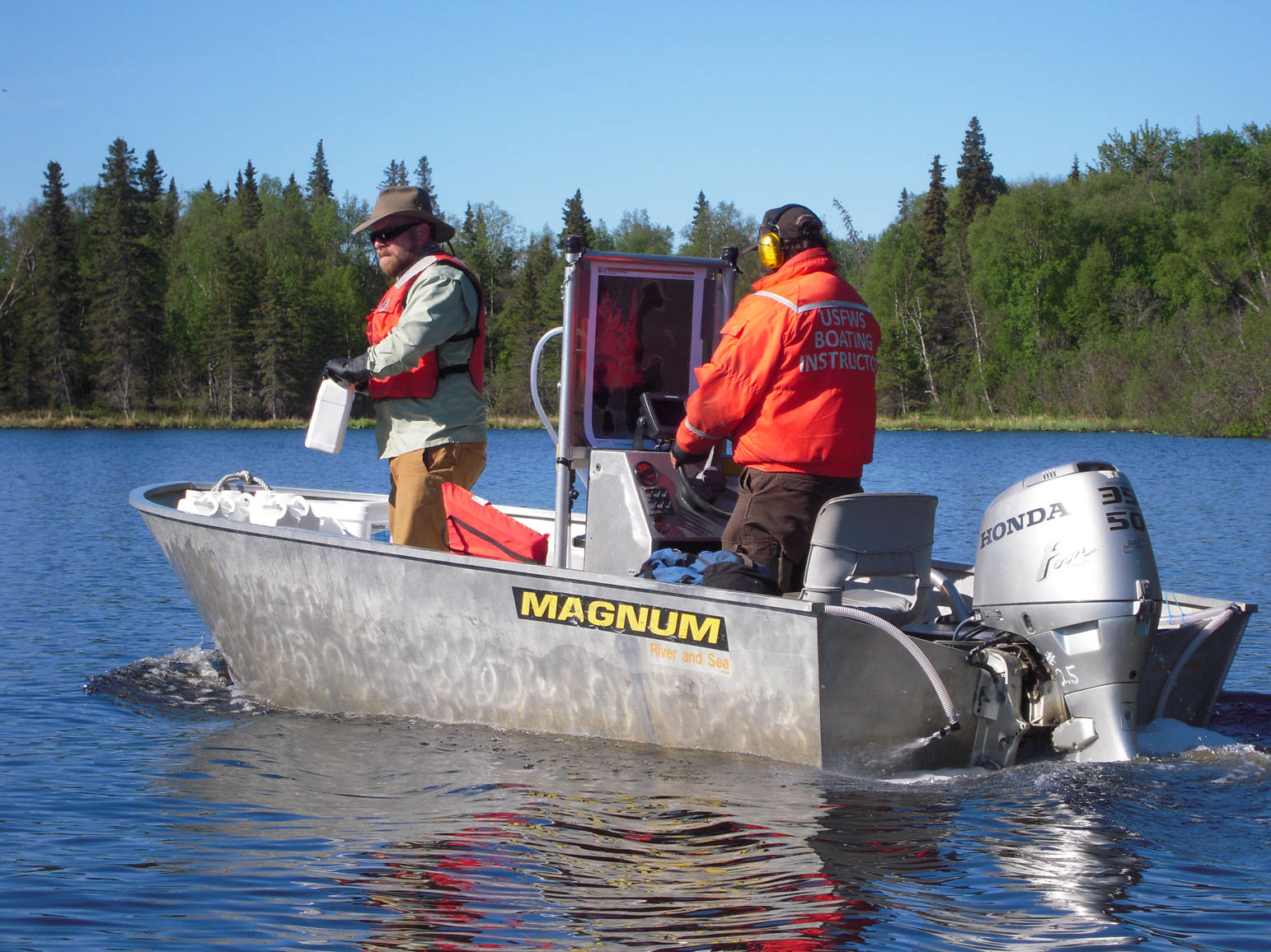 Terrestrial and aquatic invasive plant management has become increasingly more complex since herbicides were first used on Kenai National Wildlife Refuge in 2005. (Photo courtesy Kenai National Wildlife Refuge)