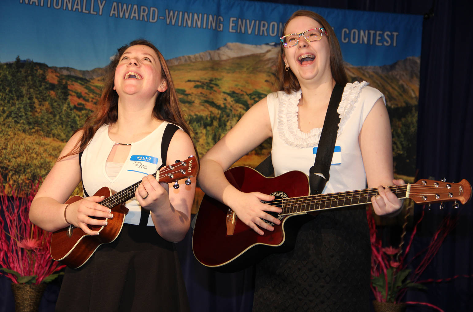 Krysten and Daisy of Seward wrote a Tsunami song for kids to know what to do in an emergency.