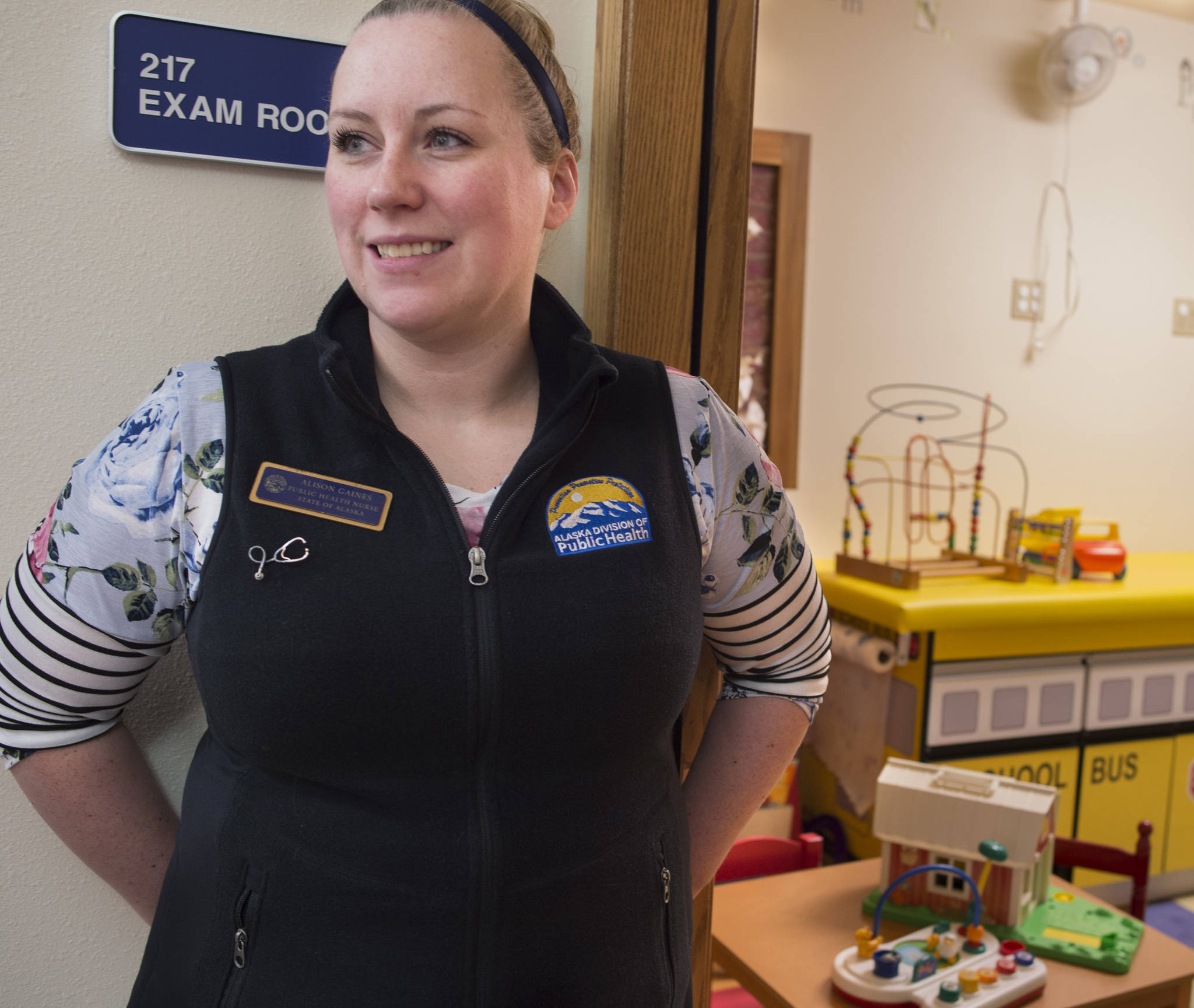 Alison Gaines is the nurse manager at the Juneau Public Health Center. (Michael Penn | Juneau Empire)