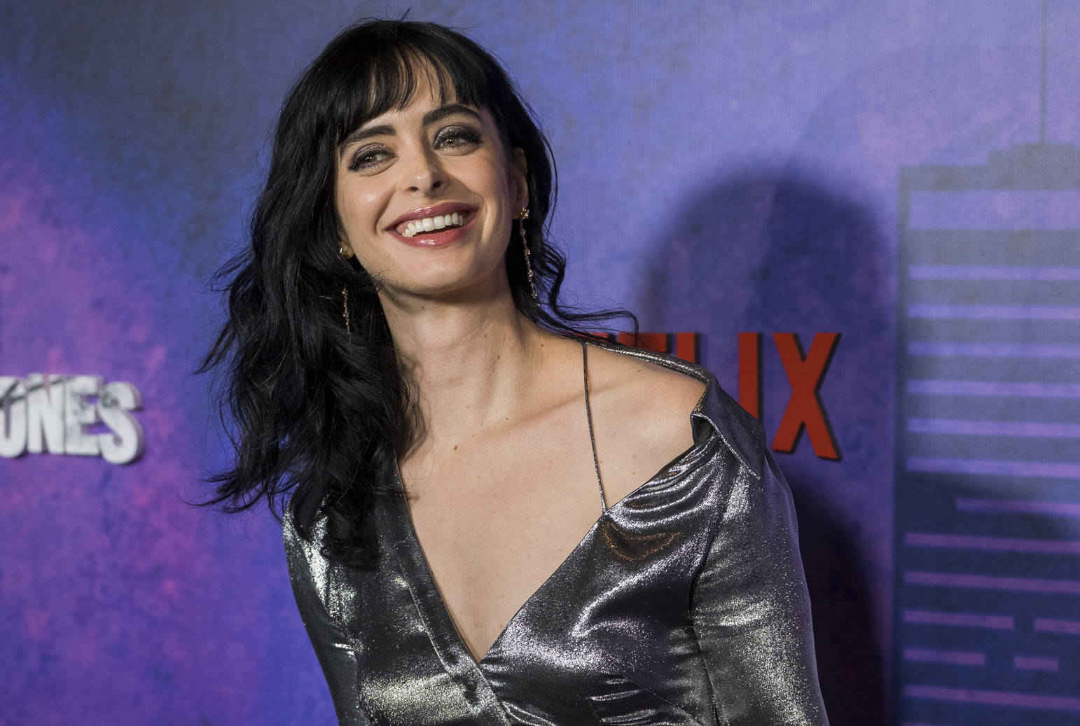 Krysten Ritter attends the Netflix original series premiere of “Marvel’s Jessica Jones” season 2 at AMC Loews Lincoln Square on March 7 in New York. (Photo by Charles Sykes/Invision/AP)