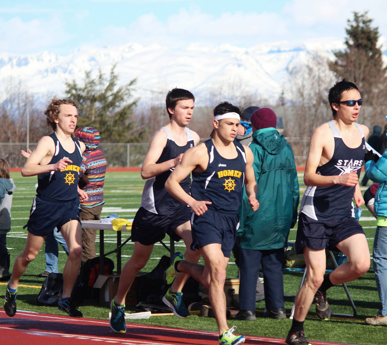 SoHi boys, Homer girls do well at dual track meet