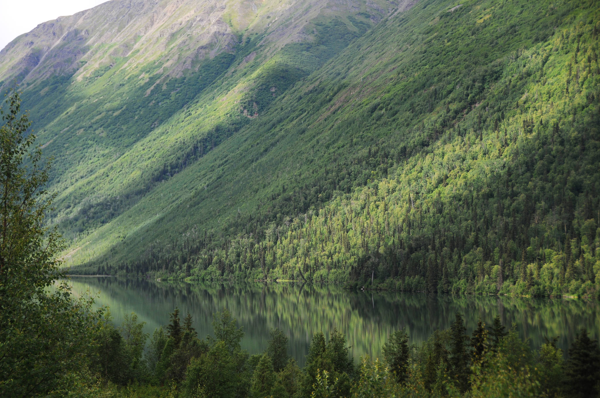 This June 2016 photo shows Lower Russian Lake on the Russian Lakes Trail near Cooper Landing, Alaska. (Clarion file photo)