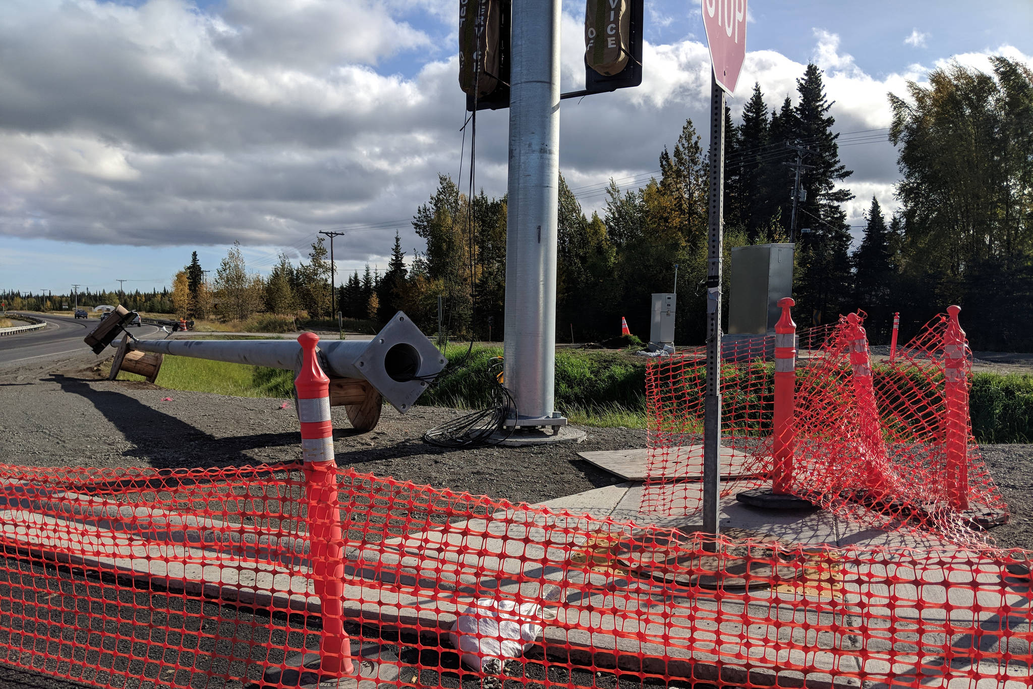 Road work continues through October