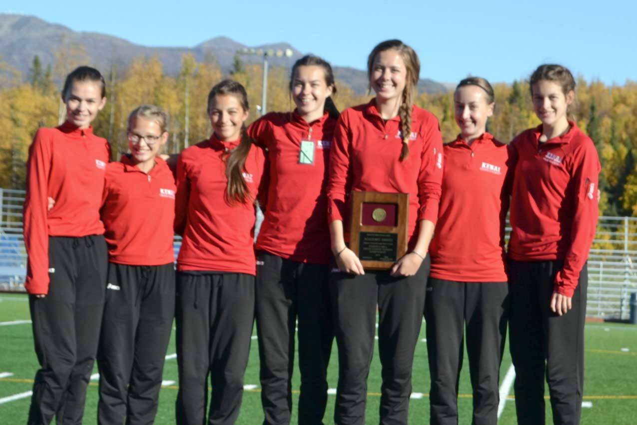 Kenai girls cross-country picks up academic award