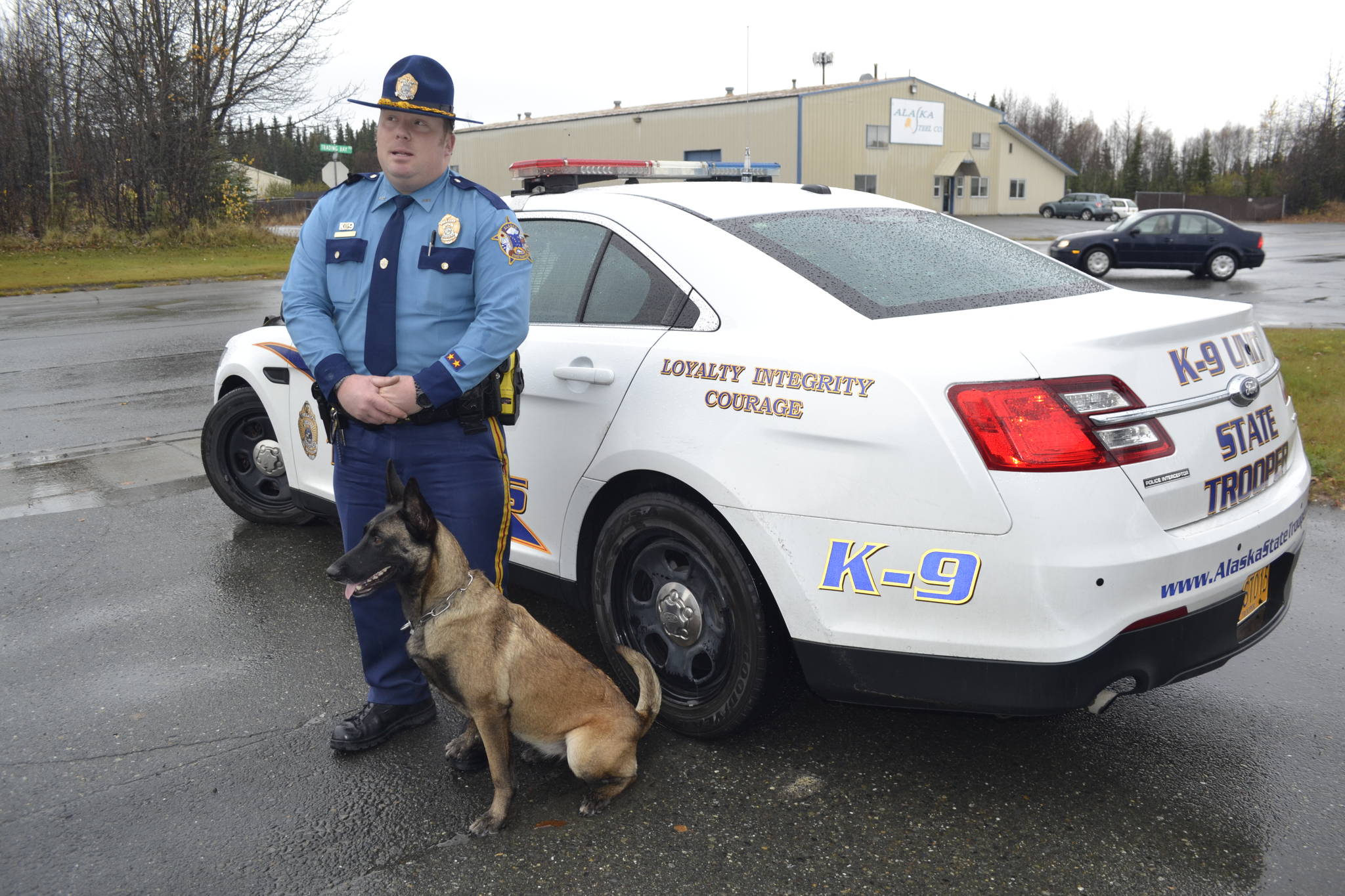 Soldotna troopers welcome new canine officer