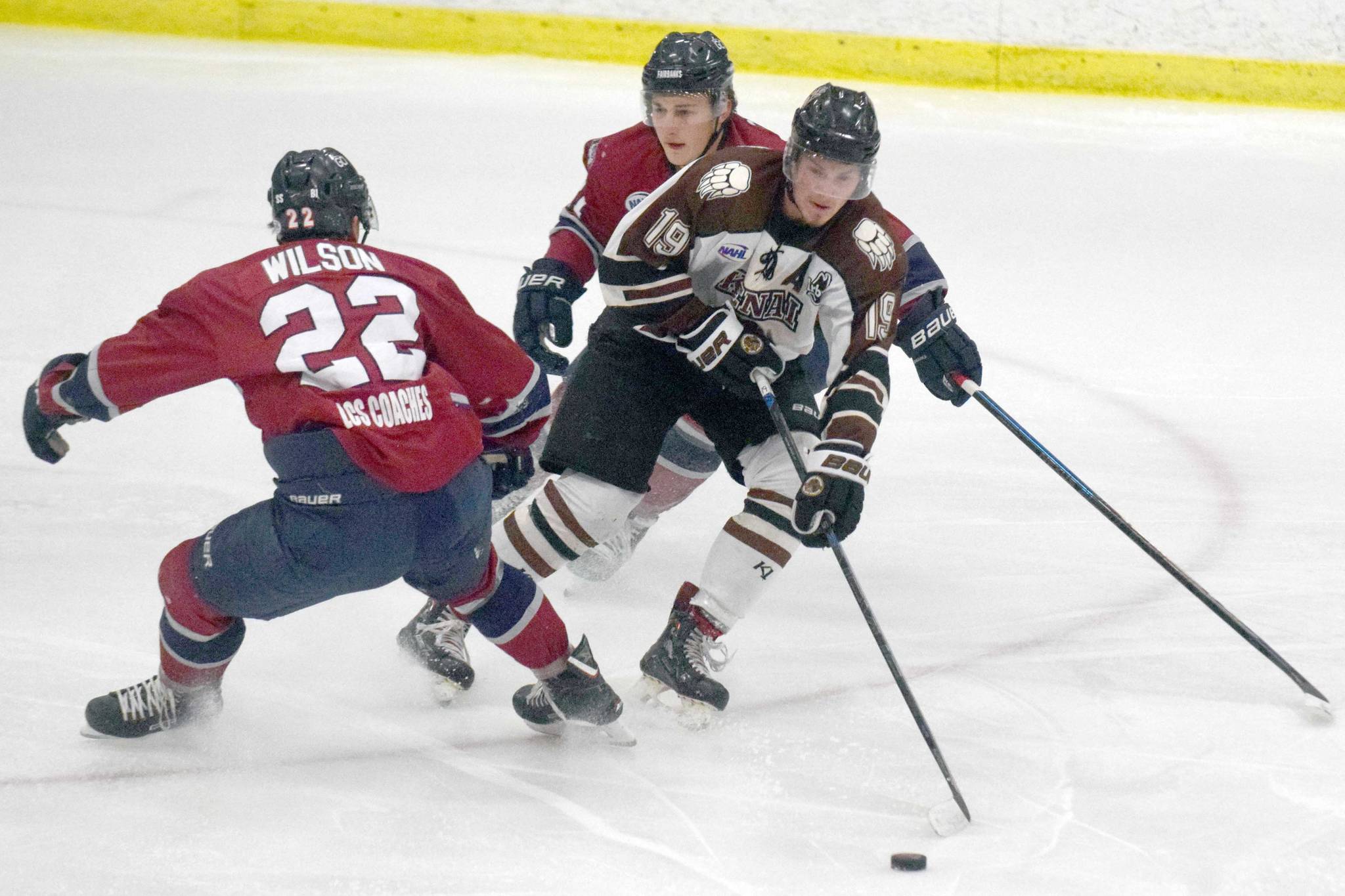 Ice Dogs’ Murray in last minute of overtime Friday, Saturday to topple Bears
