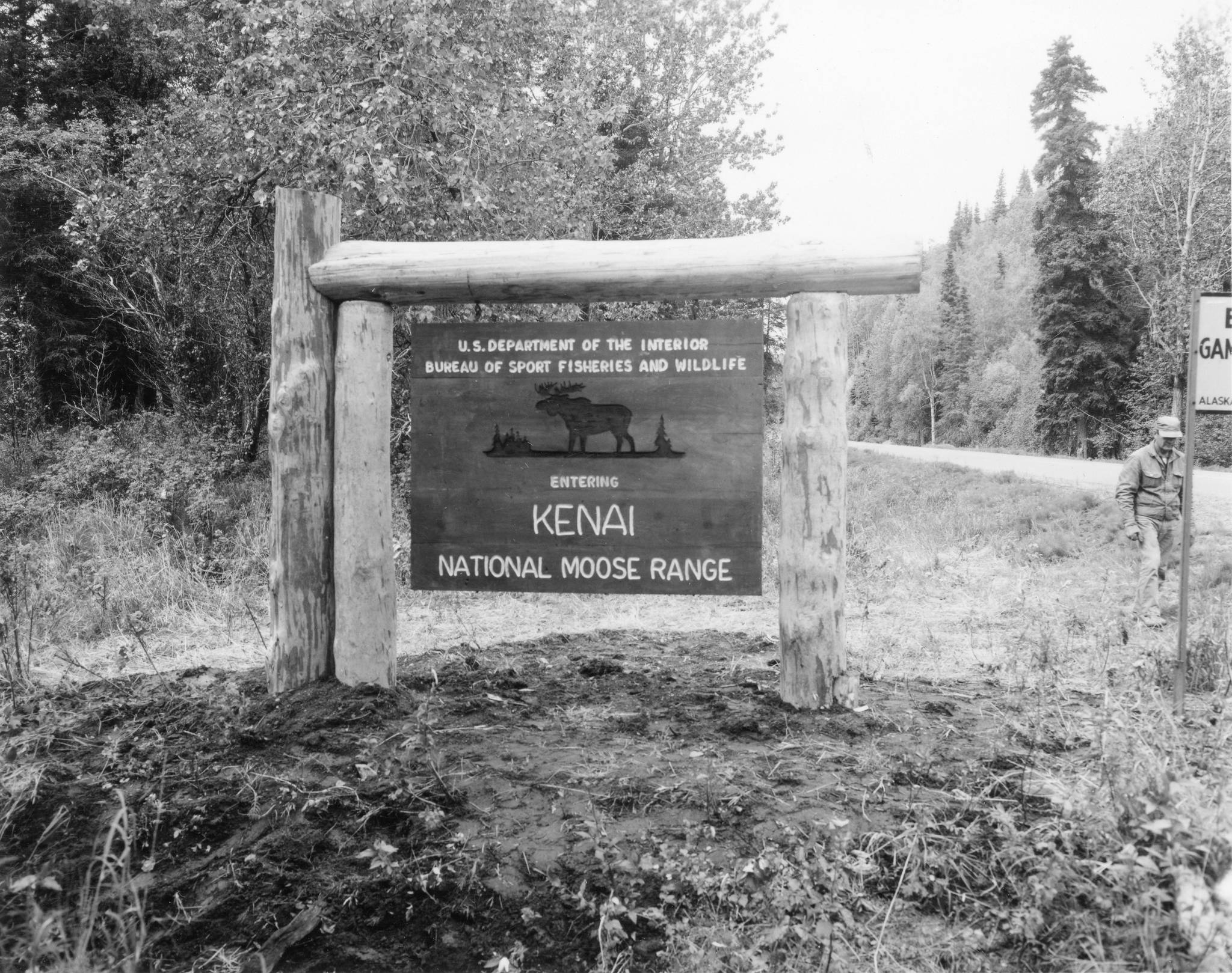 The Kenai National Wildlife Refuge was established in 1941 after a grass-roots effort by big game hunters to protect dwindling wildlife populations. (credit: USFWS)