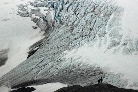 An image from the upcoming photography show by artist Ben Boettger features Exit Glacier in Kenai Fjords National Park. (Photo by Ben Boettger/Courtesy of Elizabeth Earl)