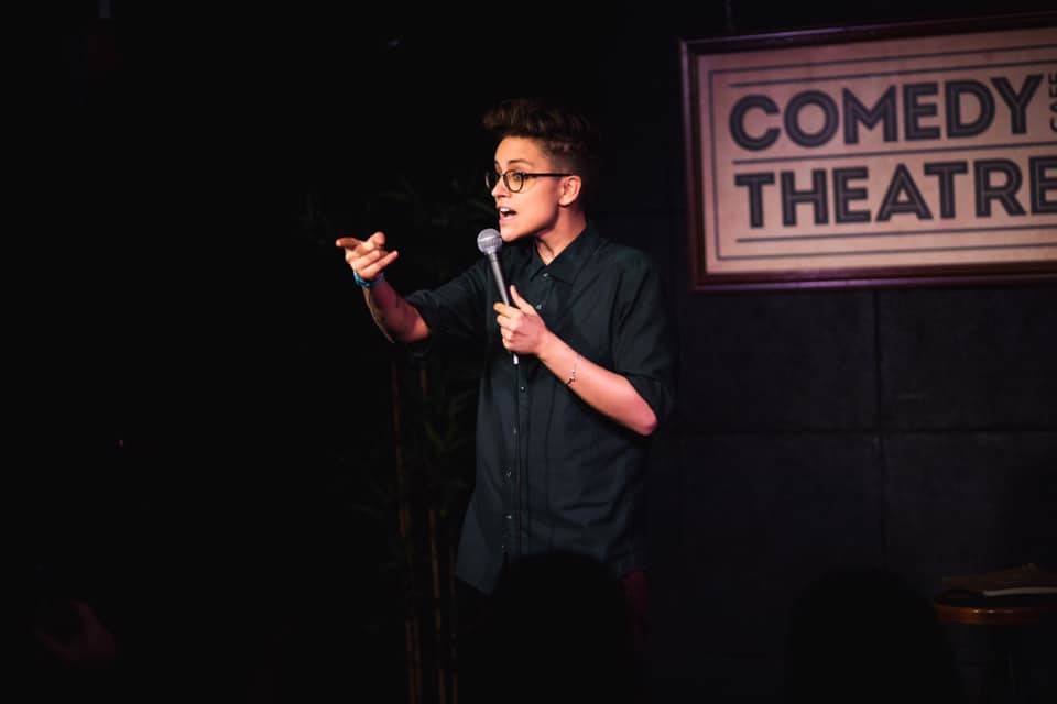 Chelsea Hart performs at the Comedy Theatre in London in this undated photo. (Photo courtesy of Chelsea Hart)