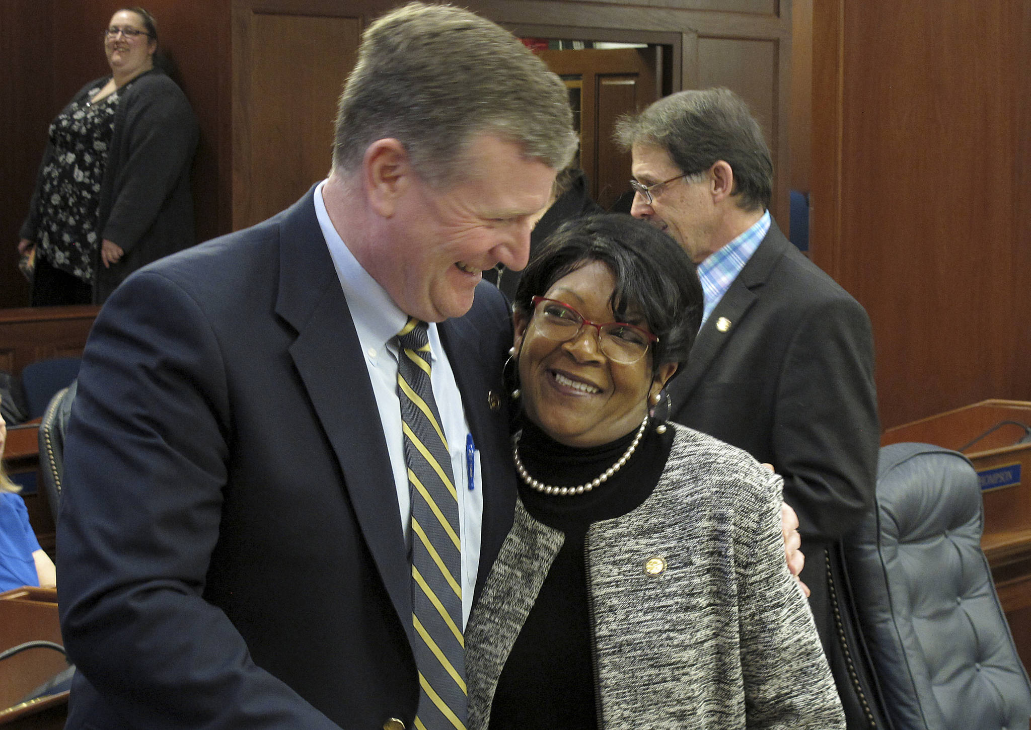 Alaska House elects temporary speaker, swears in new member