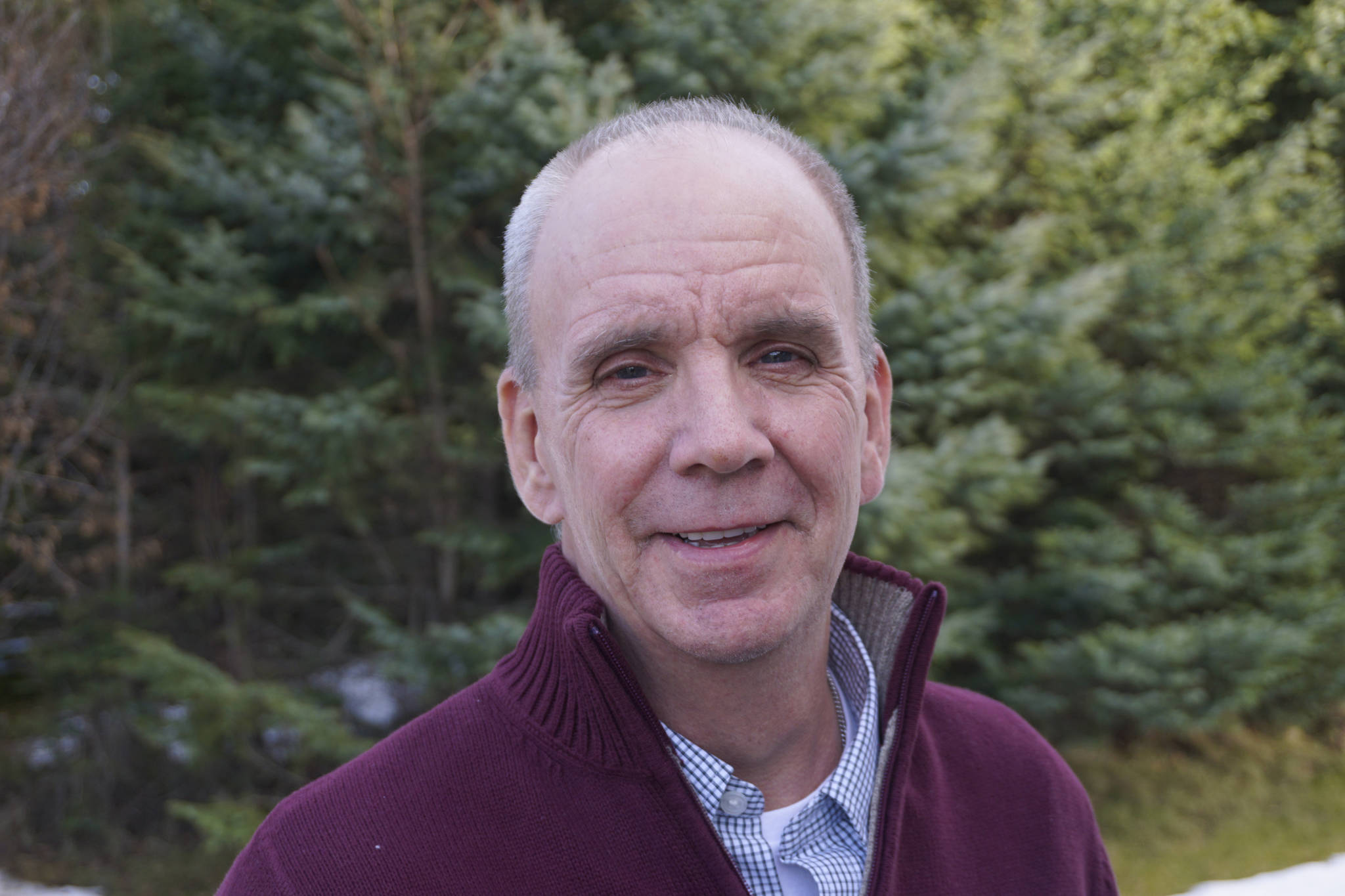 Jeff Hayden poses at the Homer News on Feb. 12, 2019, in Homer, Alaska. Hayden has been named publisher of the Kenai Peninsula Clarion and the Homer News. (Photo by Michael Armstrong/Homer News)