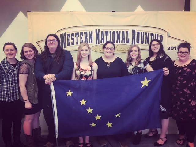 A team from the Kenai Peninsula were the first Alaska team to compete in a Western National Roundup Quiz Bowl competition, where they placed sixth among nine teams across the country. (Photo courtesy of Cassandra Rankin)