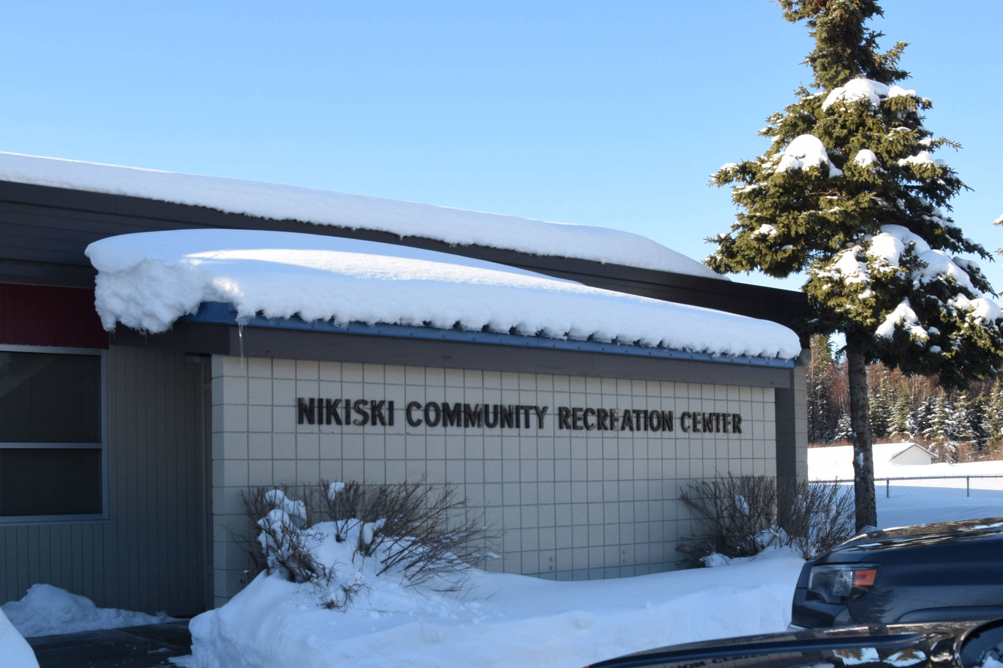 The Nikiski Community Recreation Center as seen on Feb. 21, 2019. (Photo by Brian Mazurek/Peninsula Clarion)