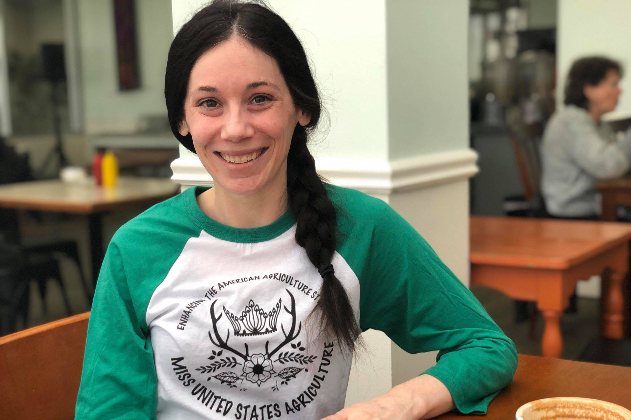 Soldotna resident Lisa Goodroad is photographed on Wednesday in Kenai. Goodroad was crowned Alaska’s Miss United States Agriculture last month. (Photo by Victoria Petersen/Peninsula Clarion)