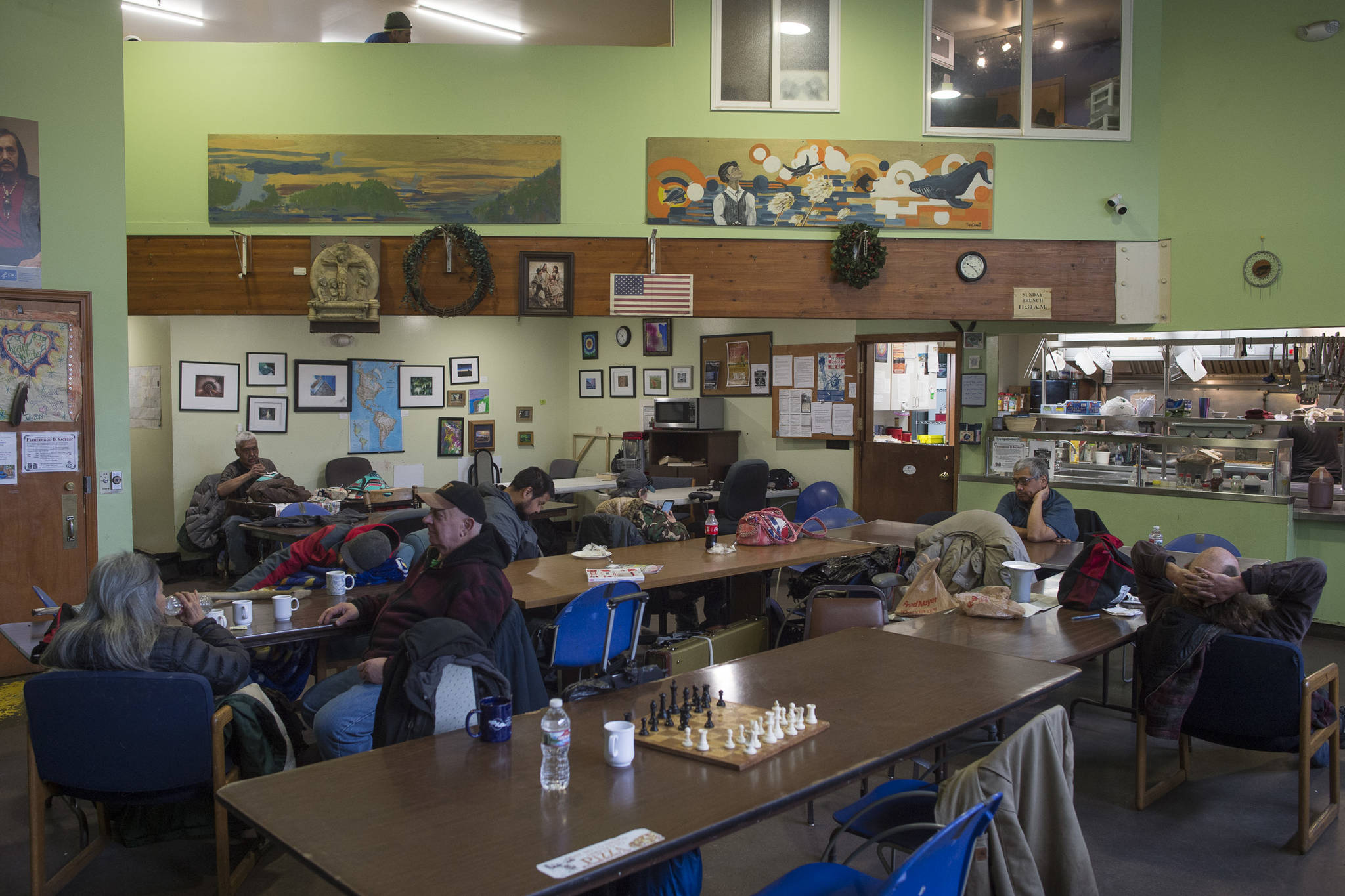 The Glory Hall is Juneau’s homeless shelter and soup kitchen located on South Franklin Street, pictured here on Friday, March 15, 2019. (Michael Penn | Juneau Empire)