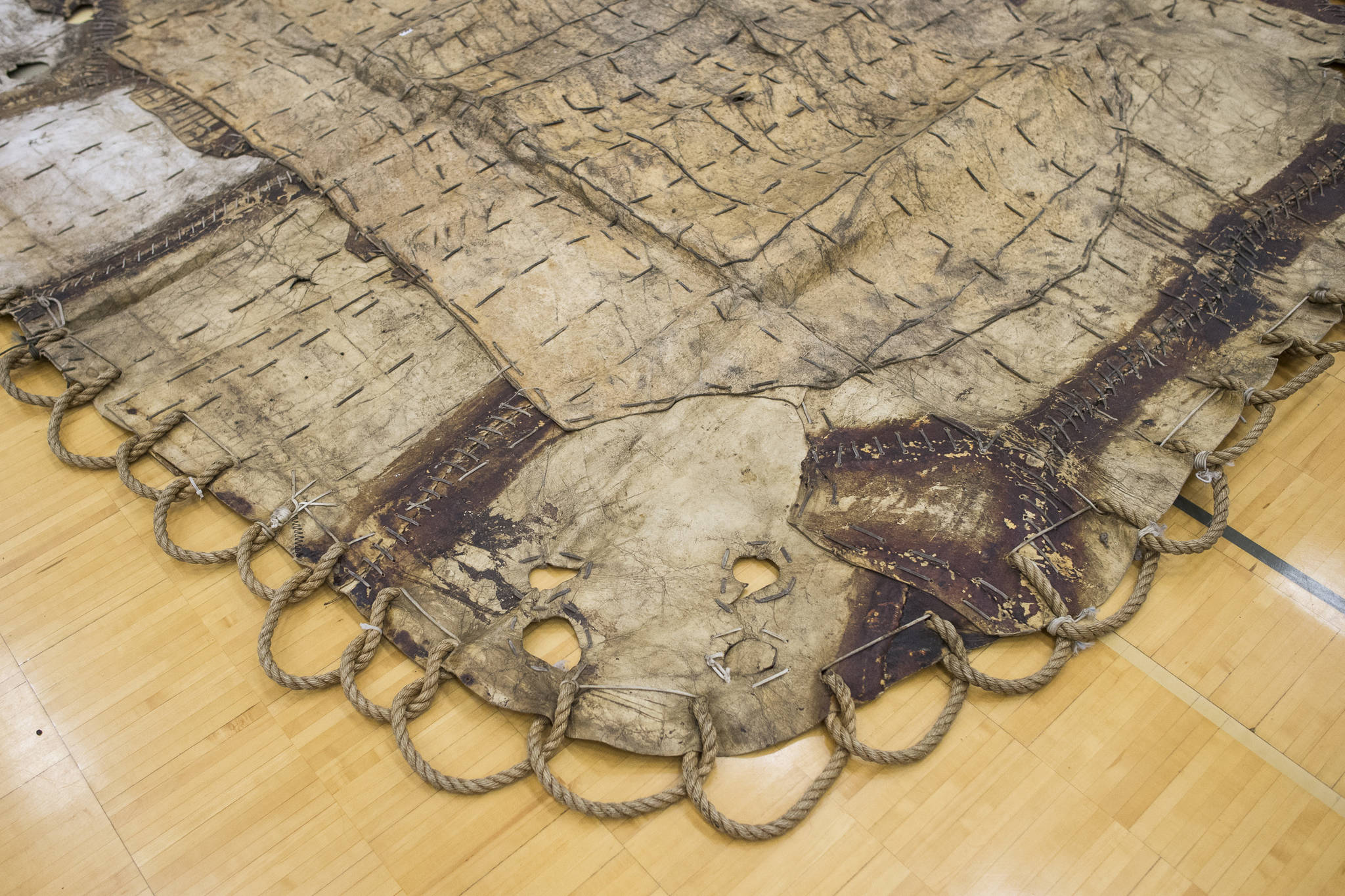 Getting air on a seal skin blanket Juneau students learn Inupiat tradition Peninsula Clarion