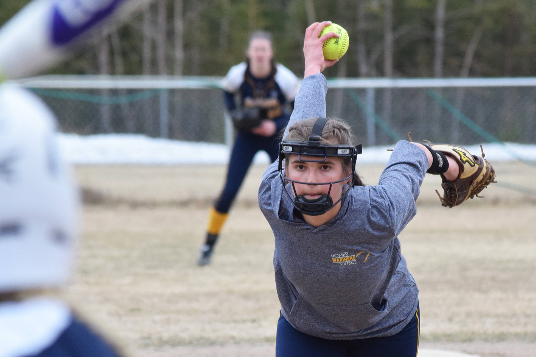 Homer softball sweeps Houston in twin bill