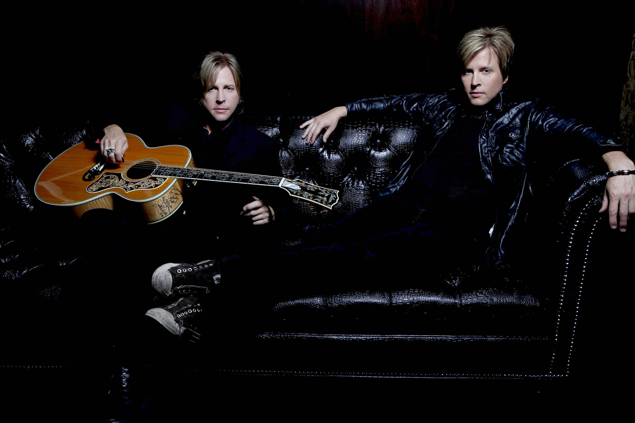 Gunnar and Matthew Nelson of the band Nelson will be two of the six performers at Scrap Metal, a concert to be held May 29, 2019, at Soldotna Creek Park in Soldotna, Alaska. (Photo provided by Melissa Kucirek)