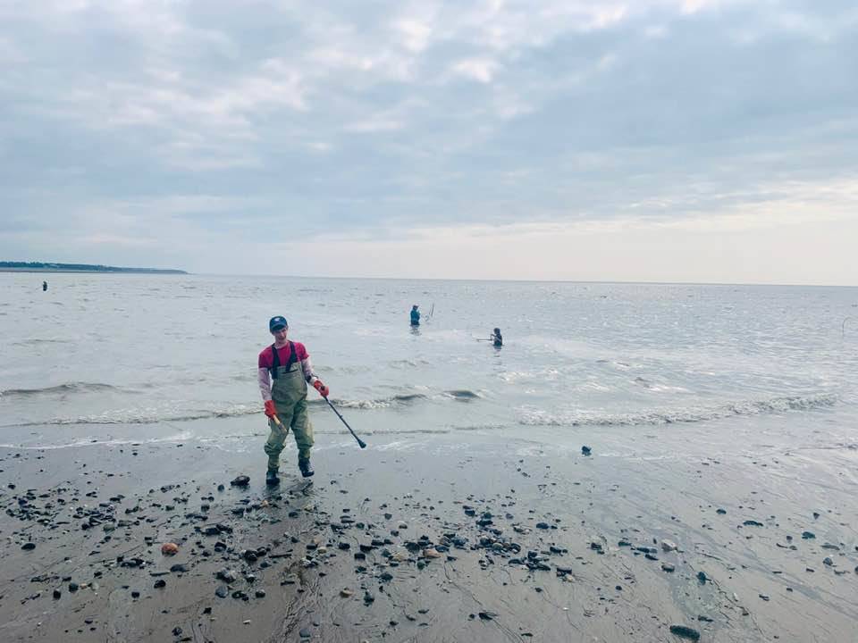 The Jordan family of Seward hit the beaches of Kenai for some dipnetting last week. (Photo courtesy of Christy Jordan)