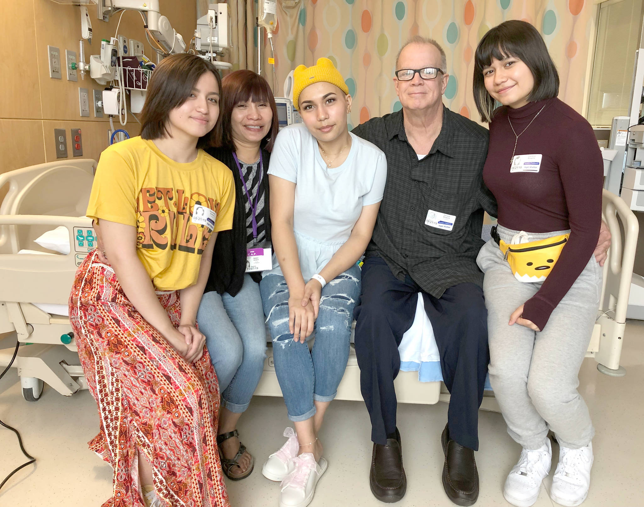 From left, Brandiee, Helen, Donalen, Donald and Candice Bowers. (Photo provided by Bowers family)