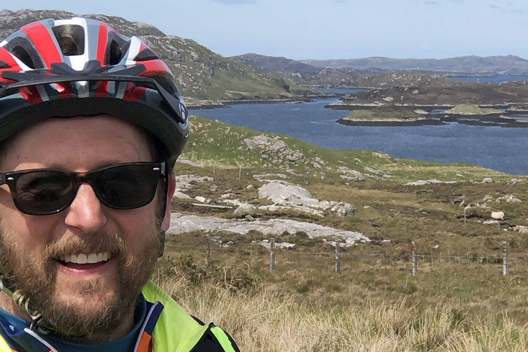 Soldotna cyclist Matt Pyhala traverses the Hebridean Way in northwest Scotland in early June, 2019. (Photo provided by Matt Myhala)