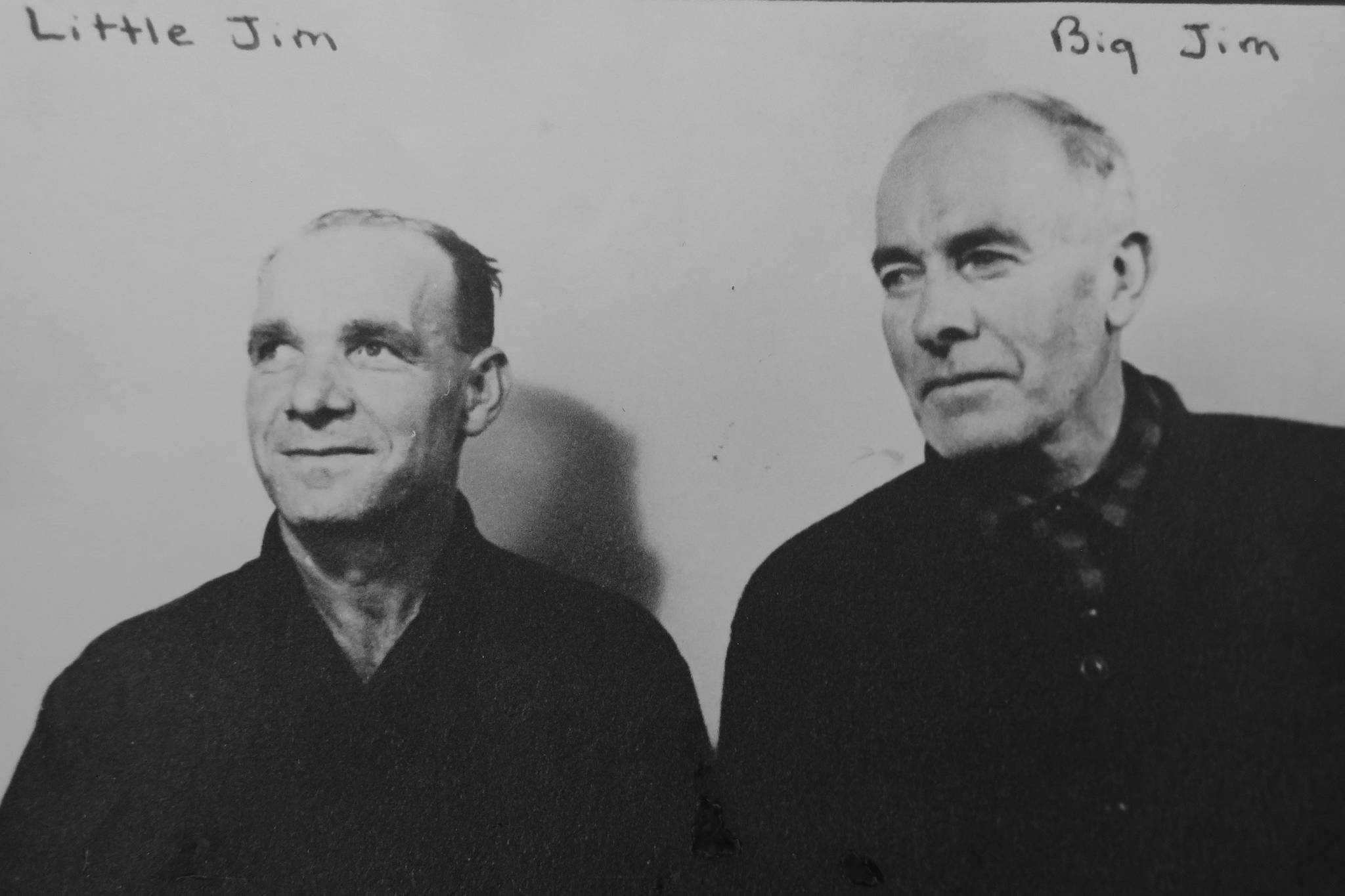 James “Little Jim” Dunmire (left) and James “Big Jim” O’Brien. (Photo courtesy of Mona Painter)