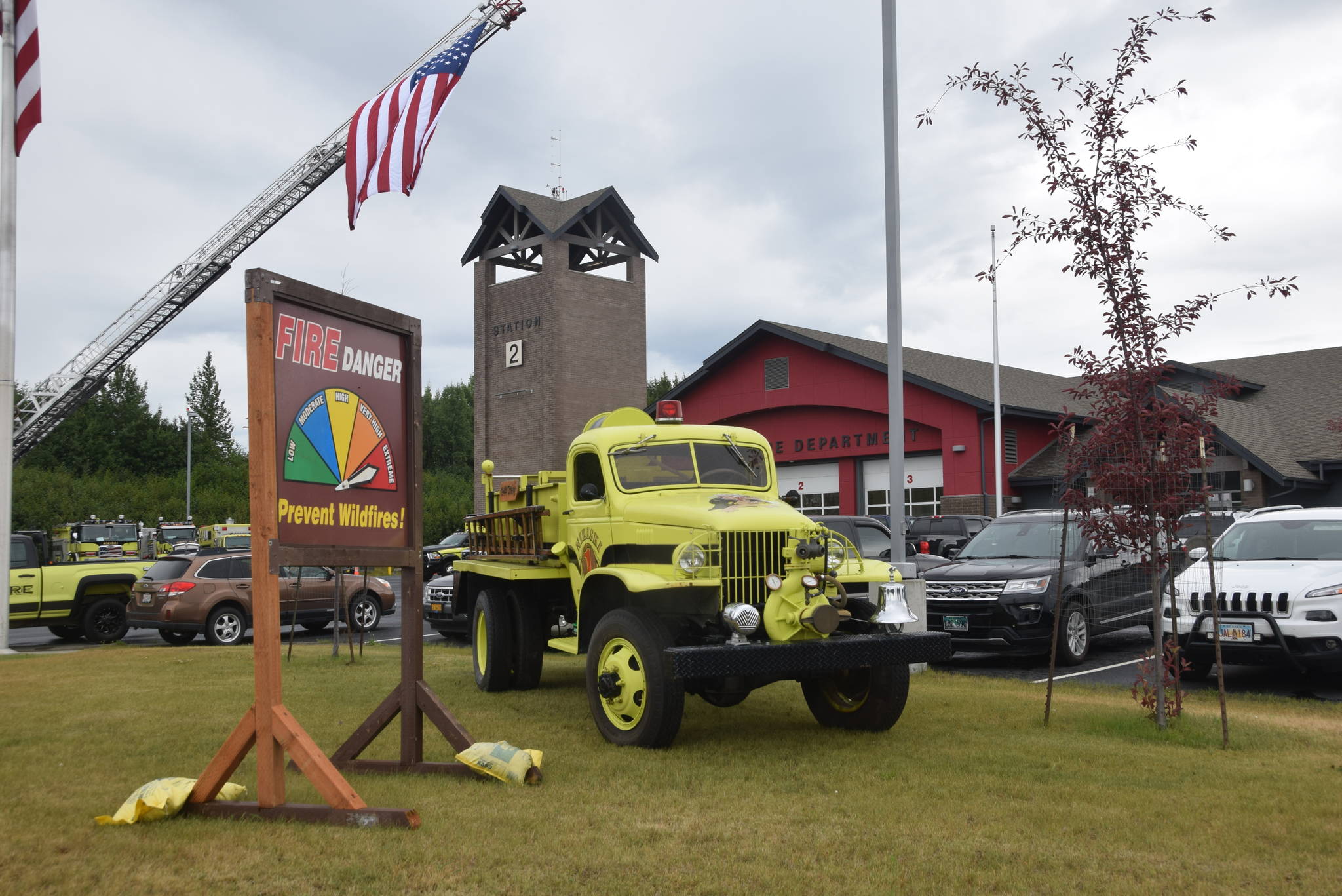 Nikiski Fire Station #2 can be seen here on July 15 in Nikiski. (Photo by Brian Mazurek/Peninsula Clarion