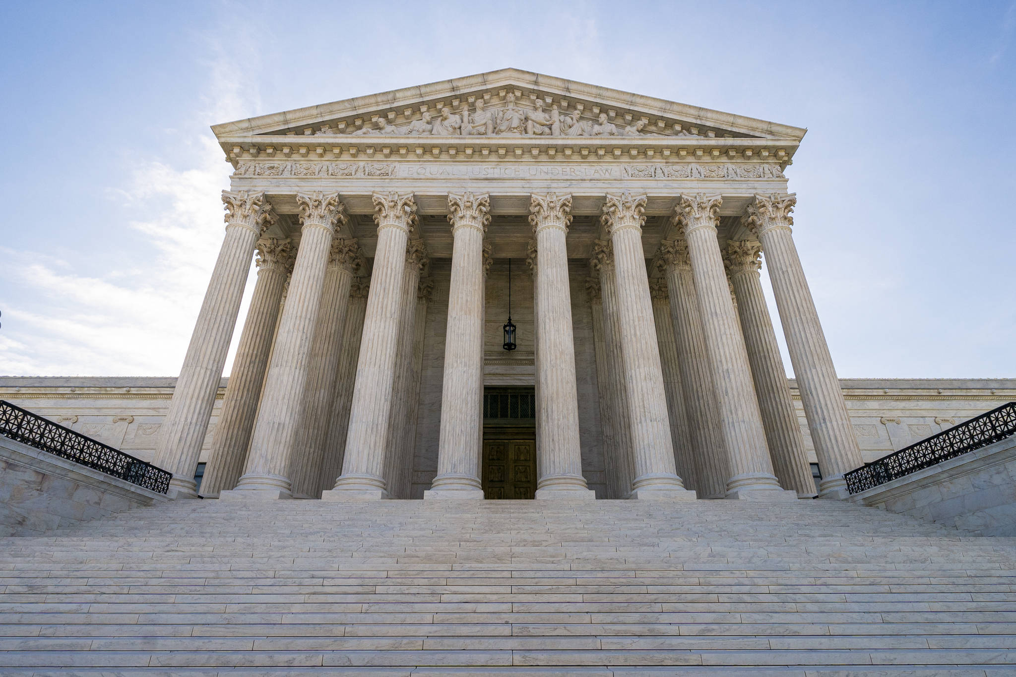 The Supreme Court building is seen in Washington on June 17. (J. Scott Applewhite/The Associated Press)