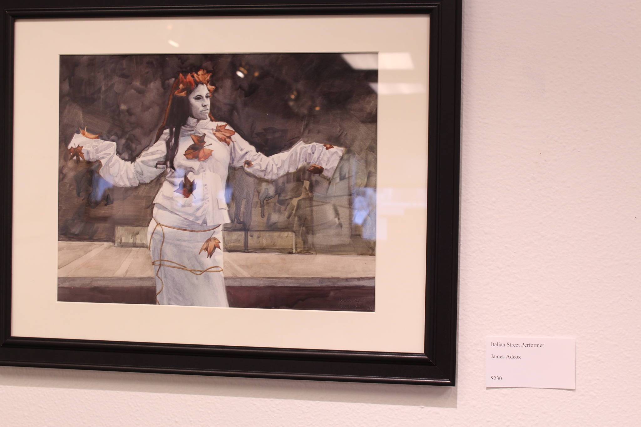 Brian Mazurek / Peninsula Clarion                                A watercolor painting by James Adcox is among the works on display at the Kenai Fine Art Center through February.