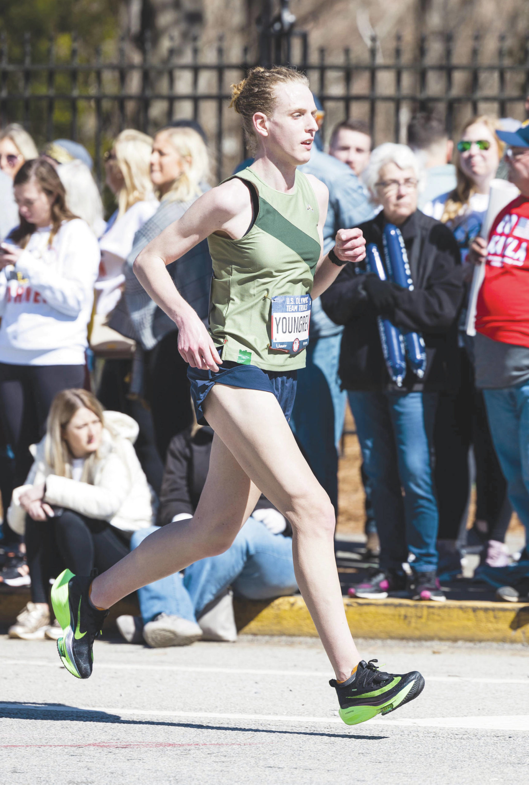 Soldotna’s Megan Youngren competes in the U.S. Olympic Marathon Trials on Saturday in Atlanta. (Photo courtesy of Alexandra Sizemore)