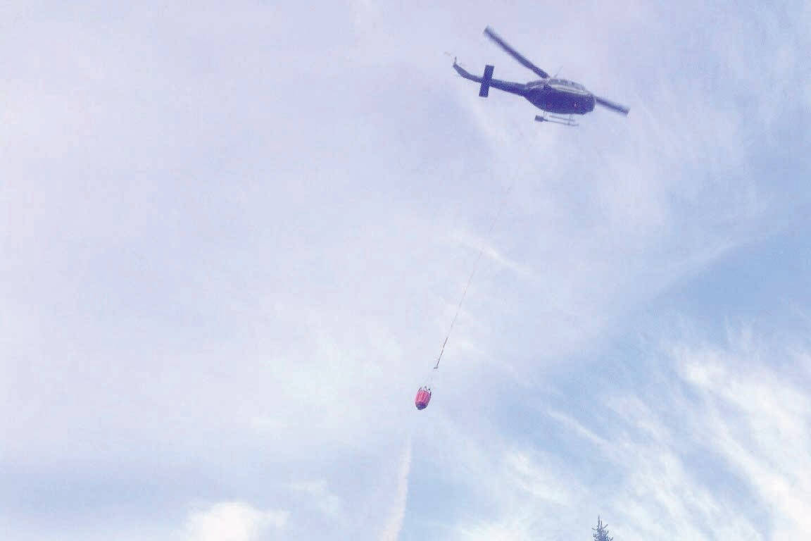 Refuge Notebook: A helicopter’s role in wildland firefighting