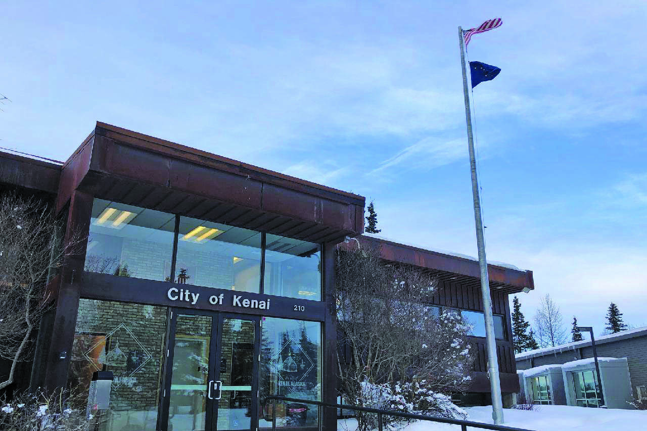 Kenai City Hall on Feb. 20, 2020, in Kenai, Alaska. (Photo by Victoria Petersen/Peninsula Clarion)