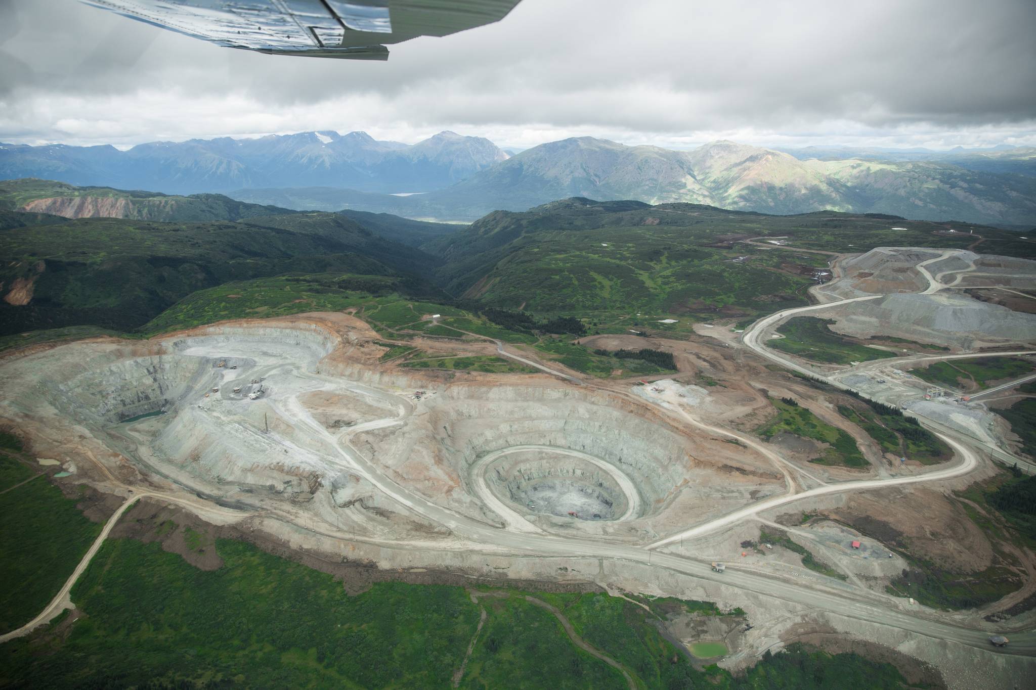 T Tyler Wilkinson-Ray | Courtesy of Salmon Beyond Borders                                he Red Chris Mine in the transboundary Stikine-Iskut River watershed. Mines like this one are a source of consternation for conservationists, who say mining activity north of the border has negative repercussions for Alaskans.