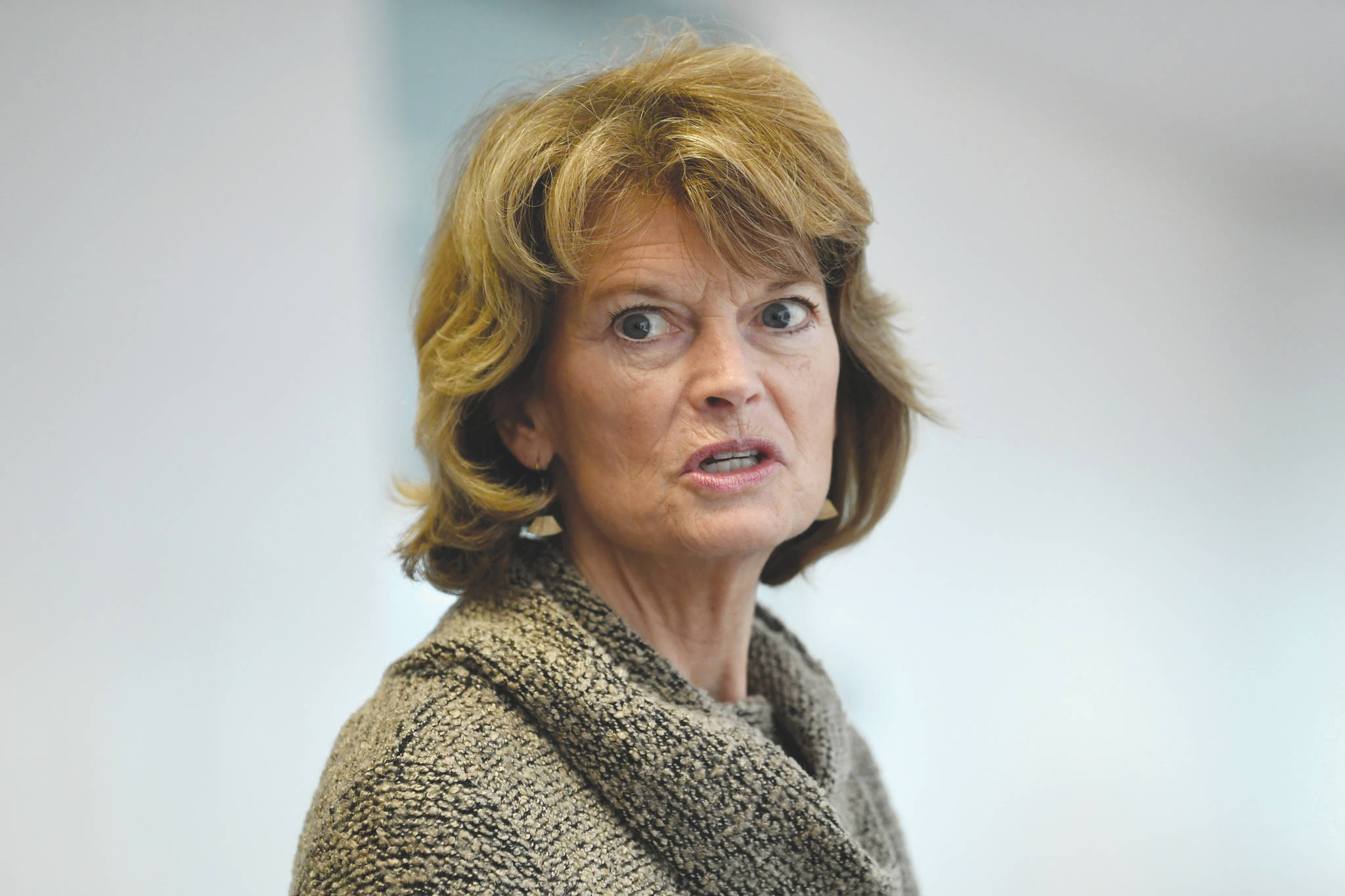 Associated Press                                Sen. Lisa Murkowski, R-Alaska, acknowledged Thursday that she’s “struggling” over whether she can support President Donald Trump given his handling of the virus and race crises shaking the United States.