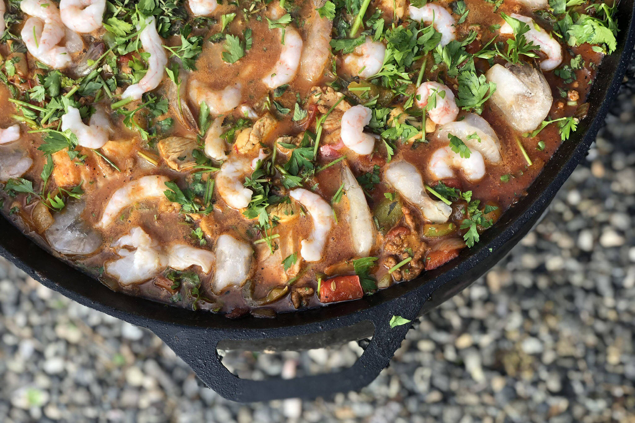 Paella prepared by chef Victoria Petersen is pictured in this undated photo (Victoria Petersen/Peninsula Clarion)