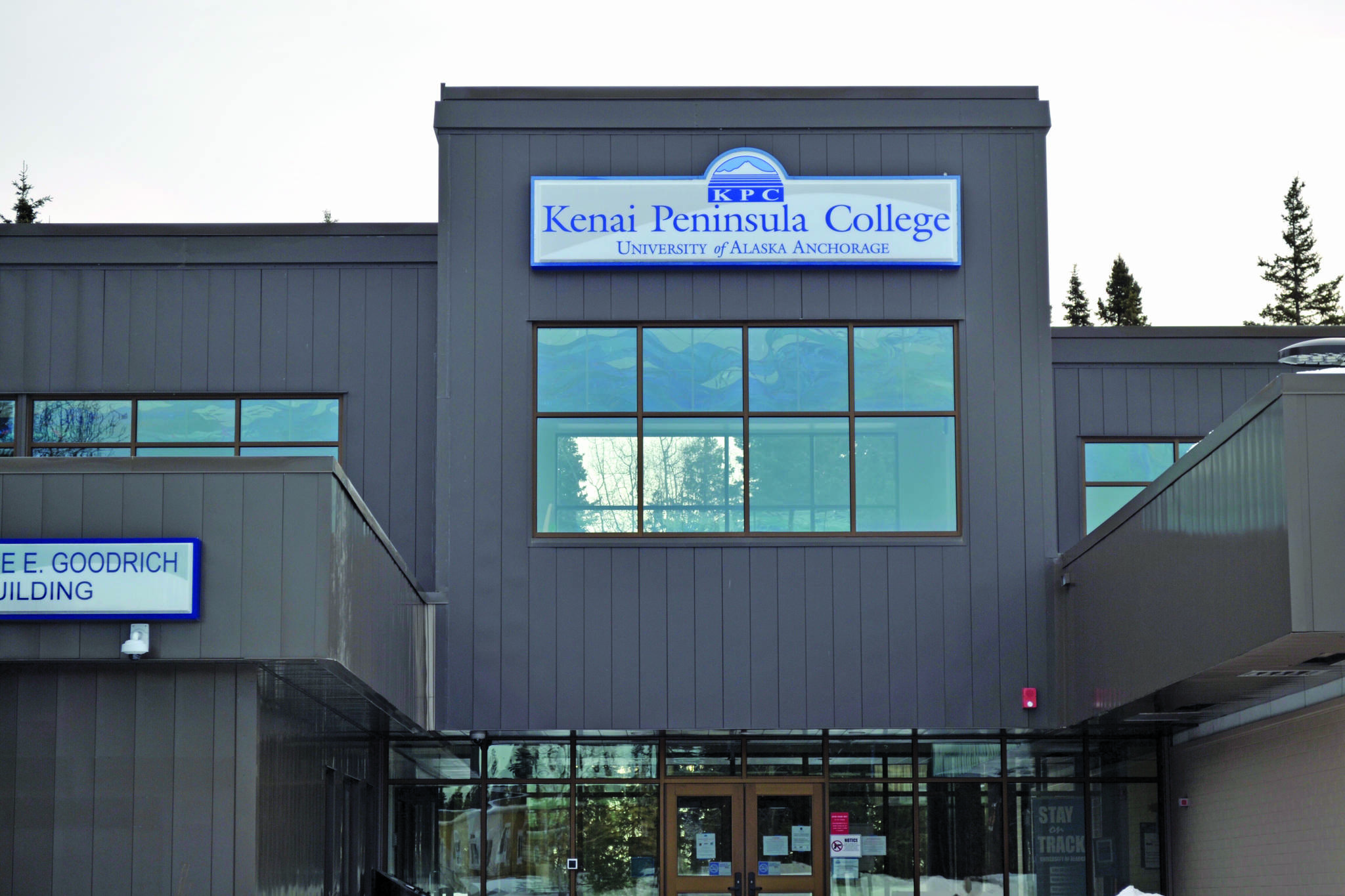 Kenai Peninsula College is photographed on March 26, 2020. (Victoria Petersen/Peninsula Clarion)