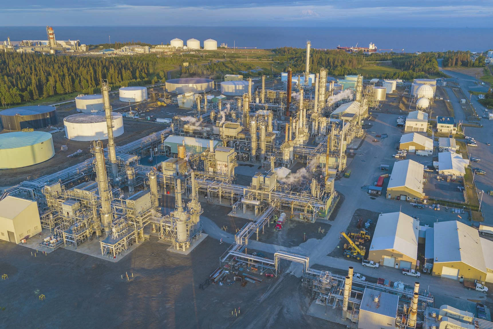 The Marathon Petroleum Kenai Refinery. (Photo provided by Marathon Petroleum)
