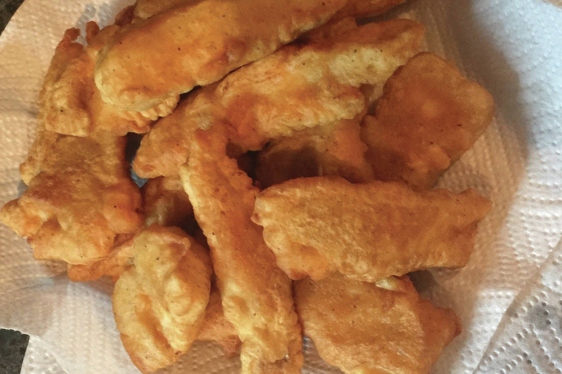 A plate of fried fish is photographed in this undated photo. Frying up cod or halibut in a beer batter is a delicious way to enjoy Alaska’s catch. (Courtesy Victoria Petersen)
