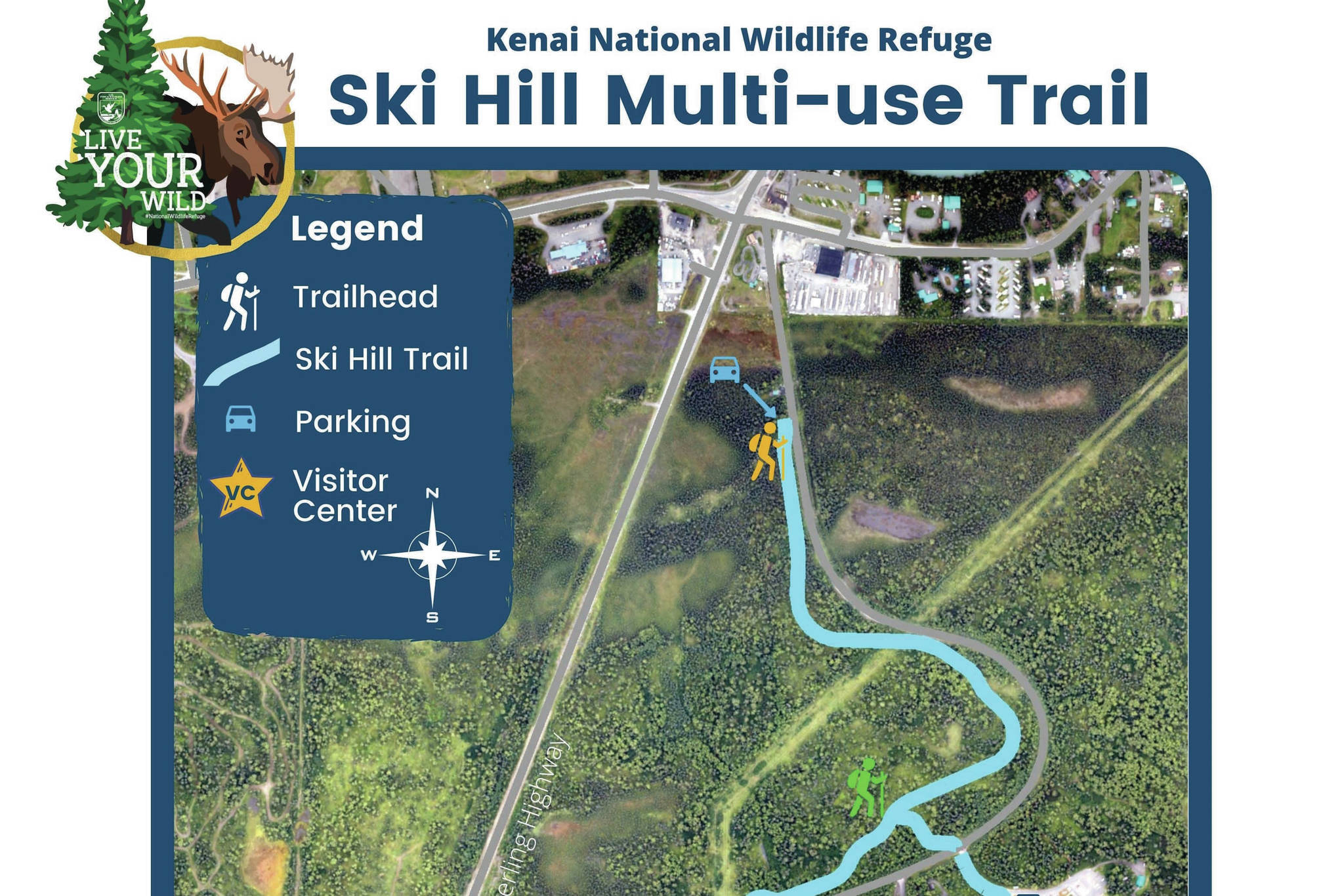 Refuge Notebook: New trail makes Ski Hill safer