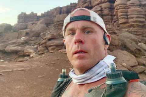 Kenai's Eric Thomason competes in the Moab 240 Endurance Run from Oct. 9 to 13, 2020, near Moab, Utah. (Photo by Eric Thomason)
