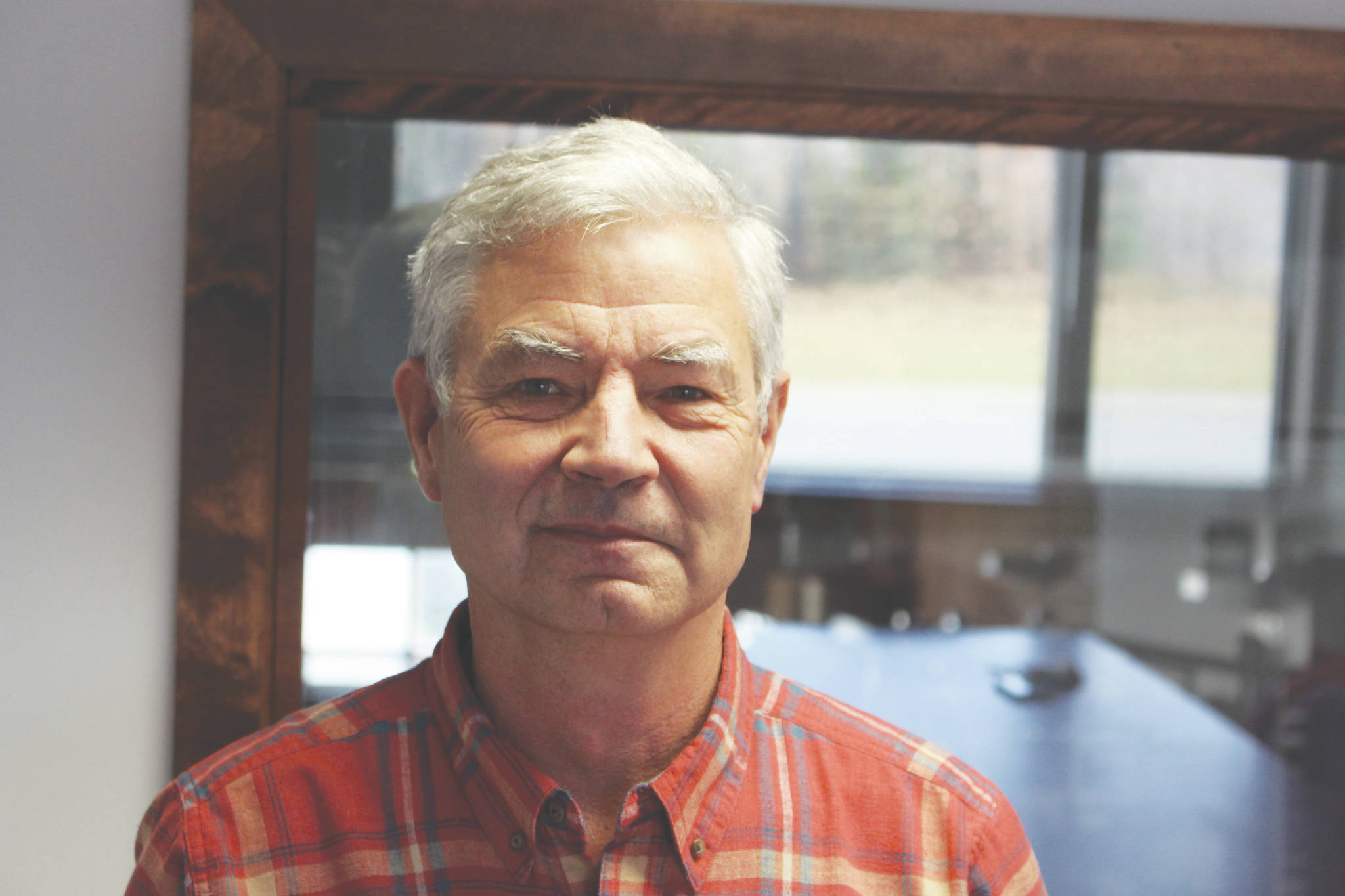 Paul Dale, who is running to represent Alaska’s 29th District in the House of Representatives, is photographed at the Peninsula Clarion in Kenai on Oct. 13. (Photo by Brian Mazurek/Peninsula Clarion)