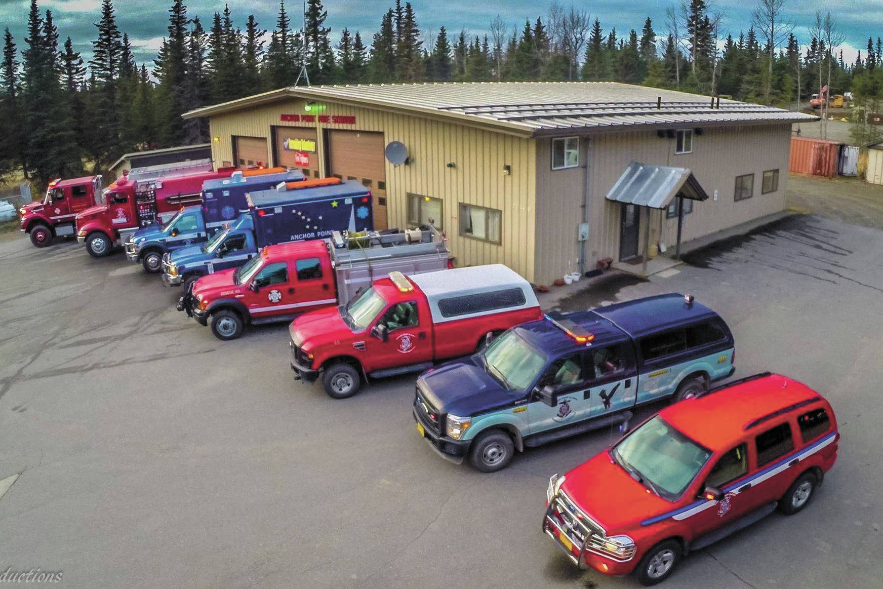 The Anchor Point Fire and Emergency Medical Services station on Milo Fritz Road in Anchor Point is shown in an undated photo. (Photo courtesy Anchor Point Fire and EMS)