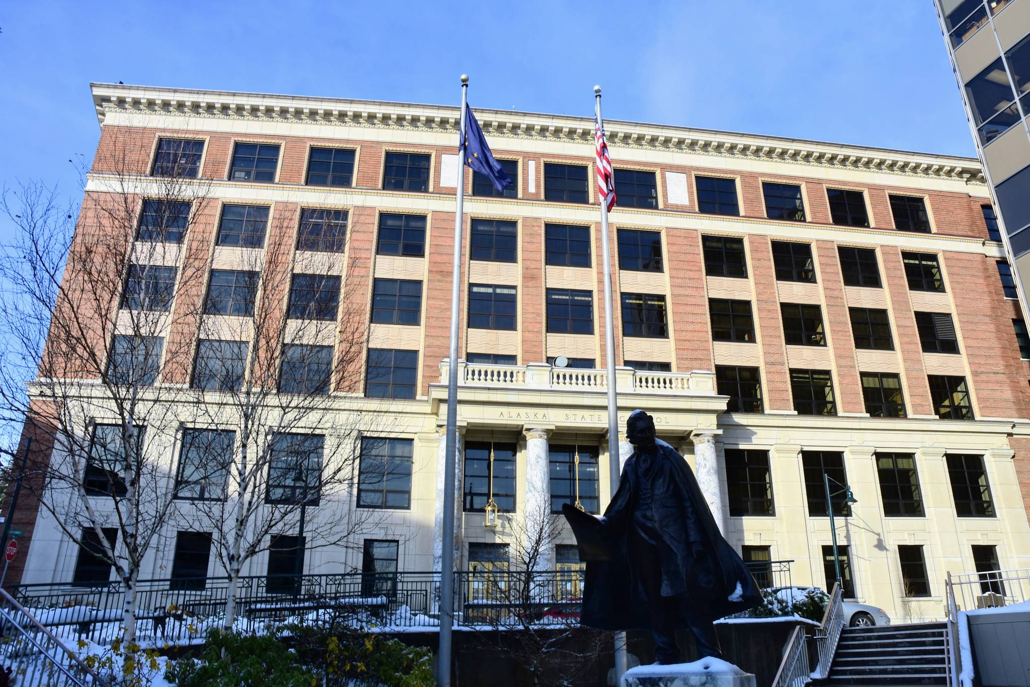 The Alaska State Capitol, seen here on Nov. 4, 2020. (Peter Segall / Juneau Empire)