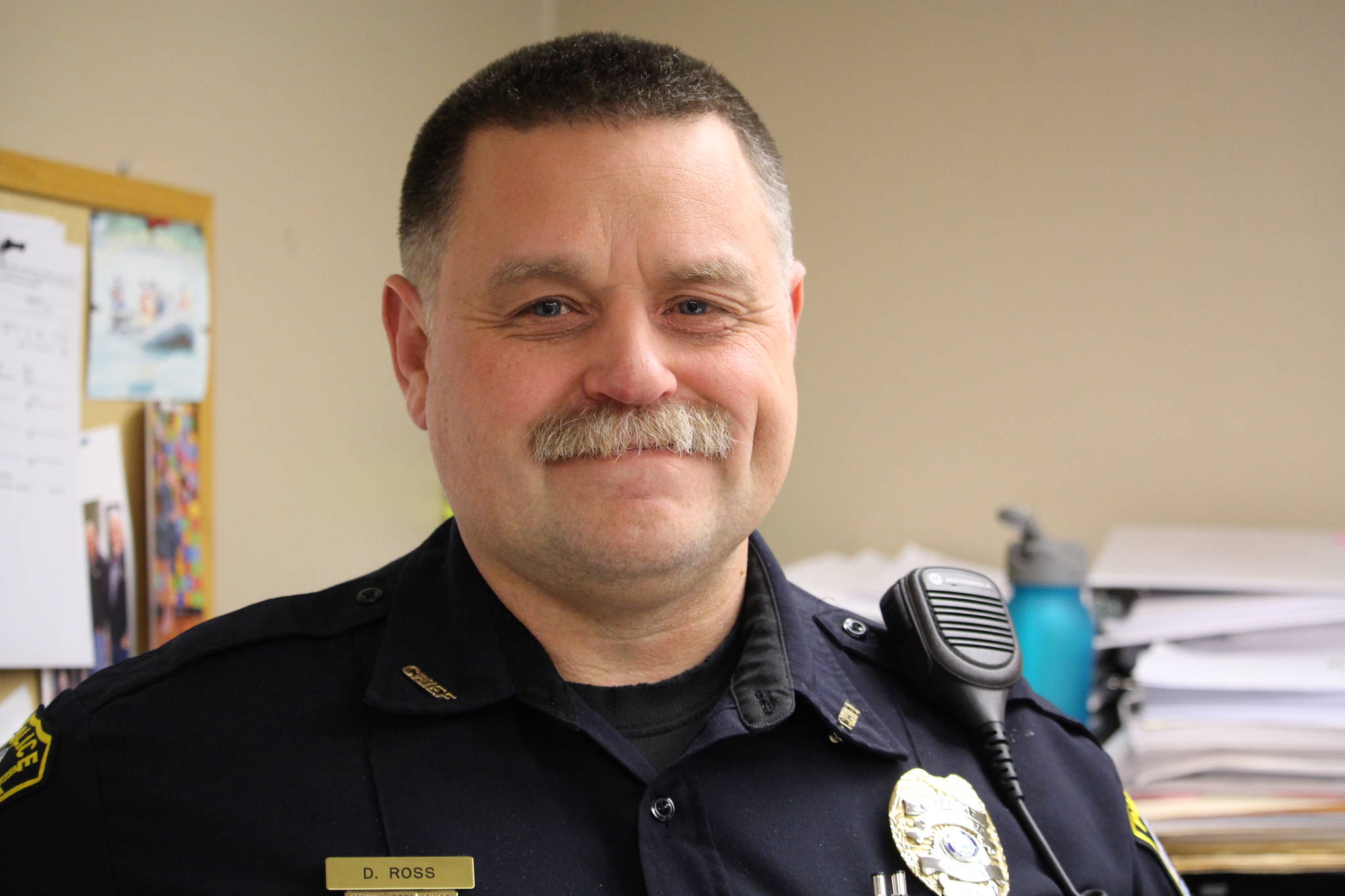 Kenai Police Chief David Ross. (Photo by Brian Mazurek/Peninsula Clarion)